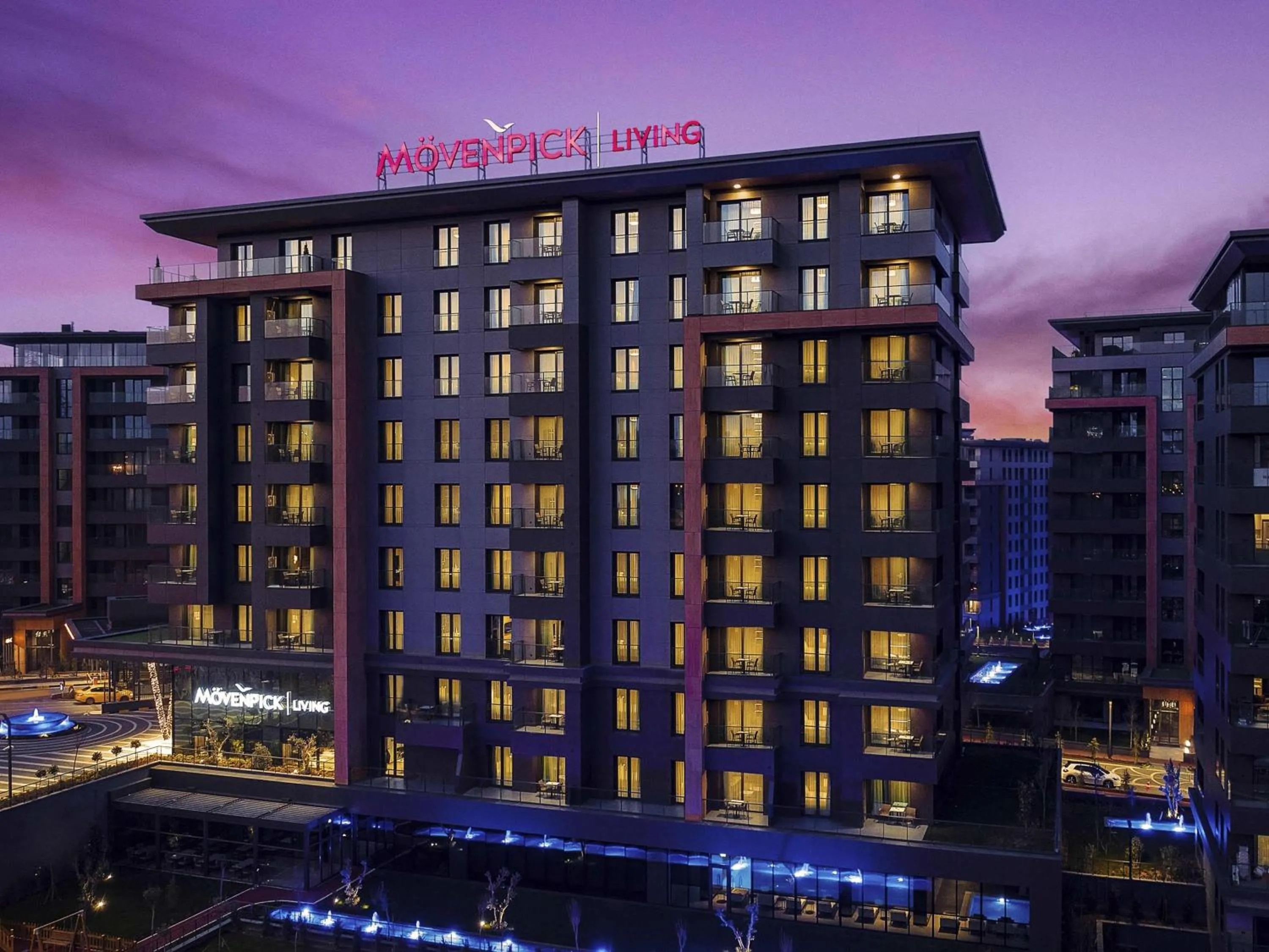 Property building in Movenpick Living Istanbul Camlivadi