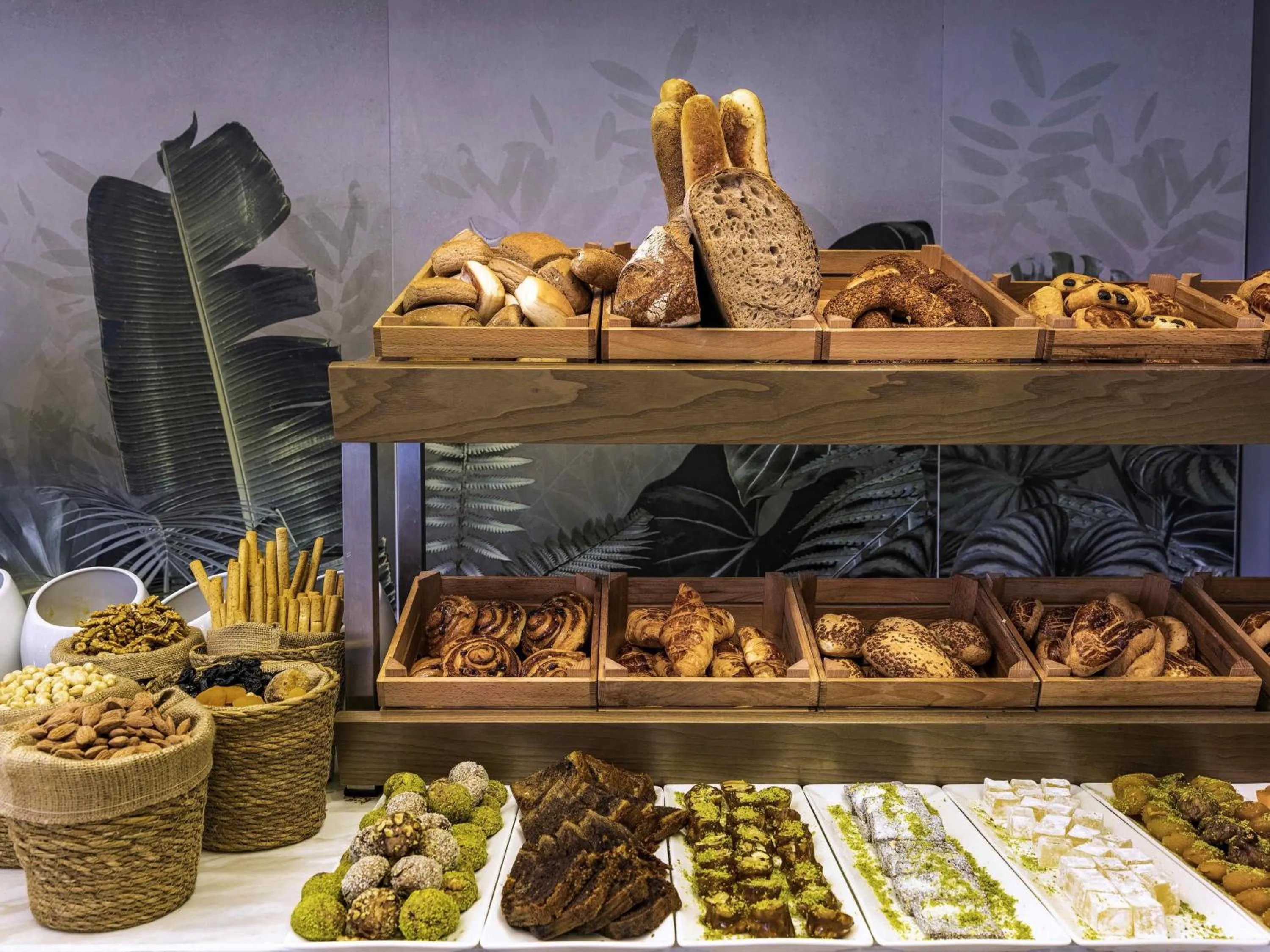 Breakfast in Movenpick Living Istanbul Camlivadi