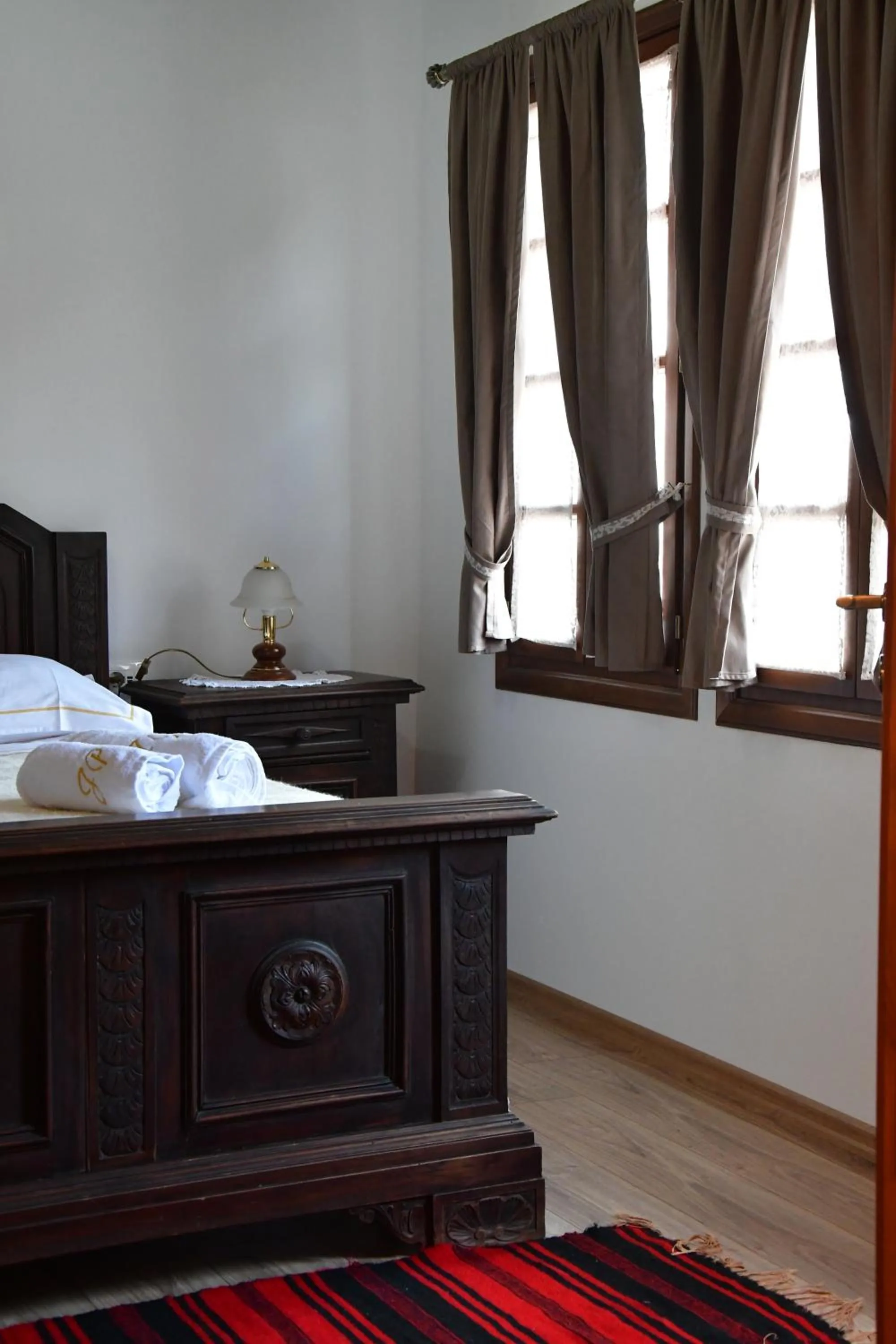 Bed in Guest House J.Prifti