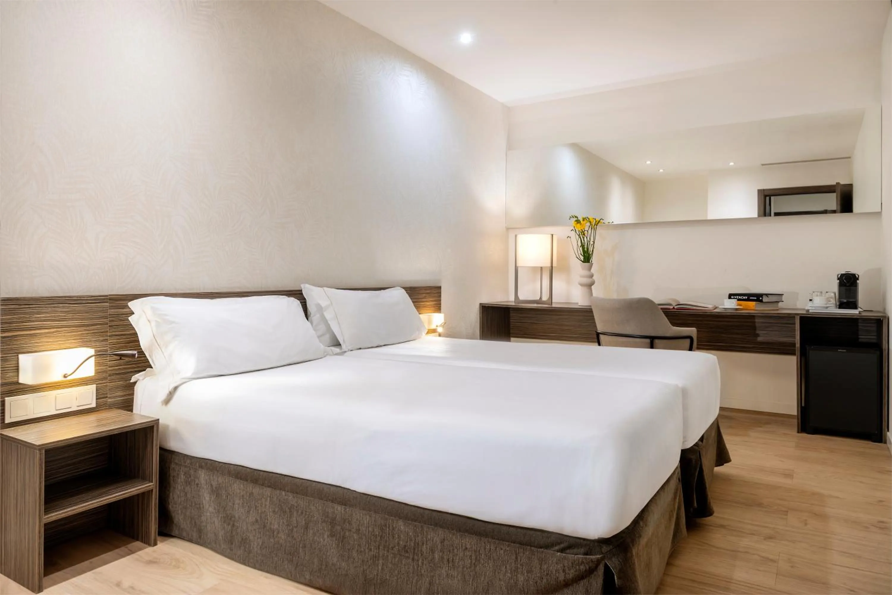 Bed in Aerotel Madrid Airport - Terminal 4