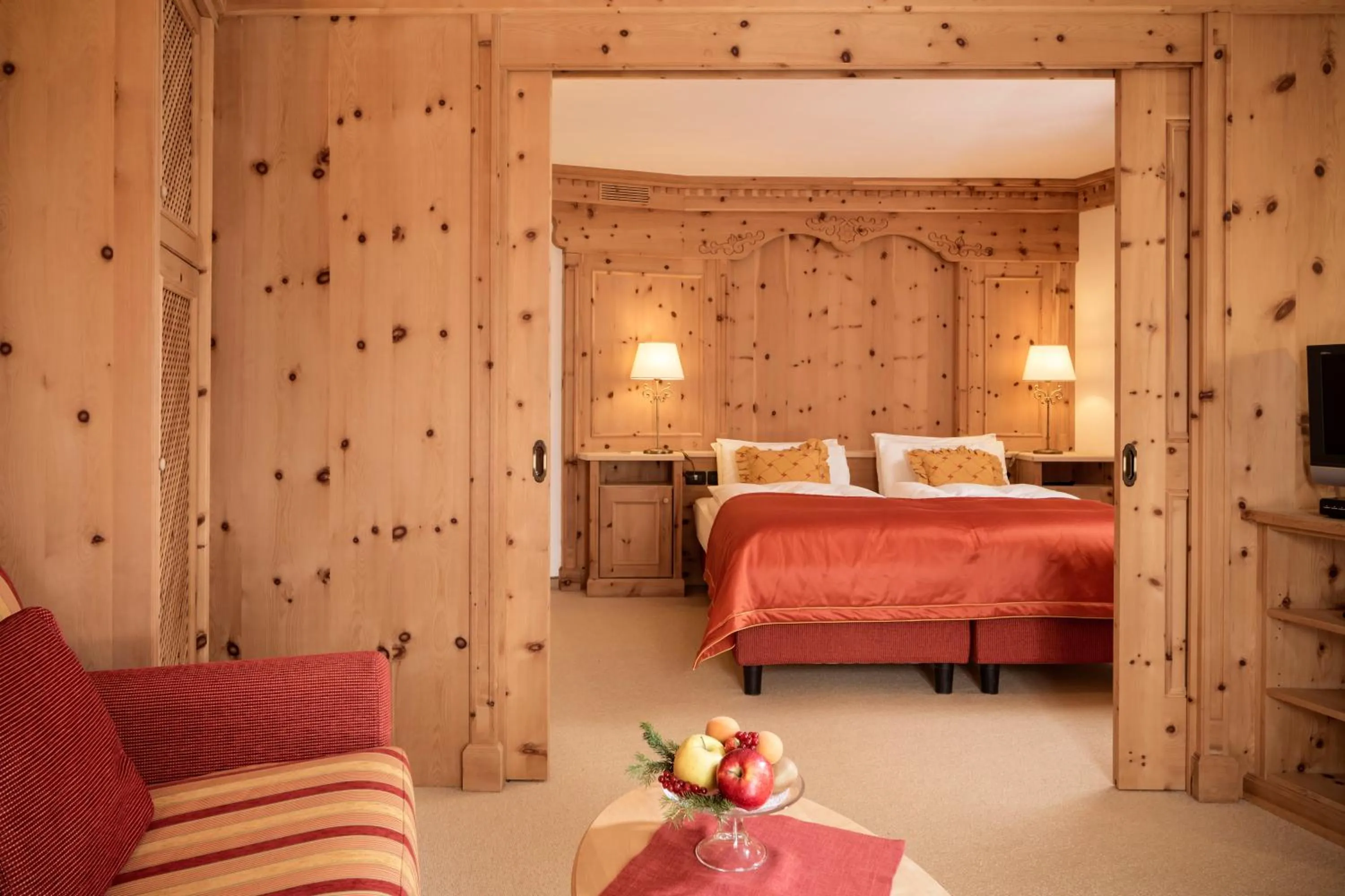 Bed in Hotel Chalet Del Sogno