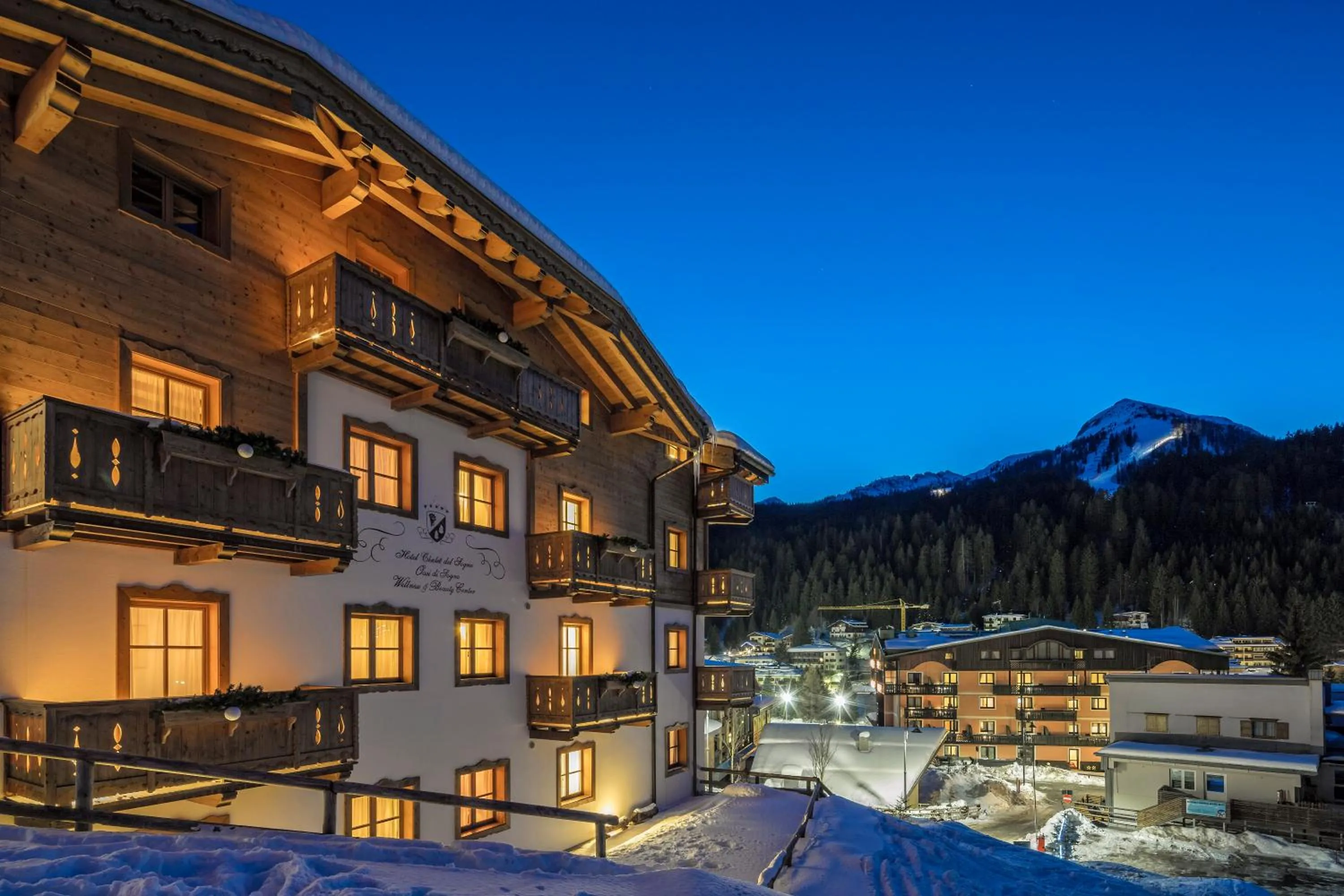 Property building in Hotel Chalet Del Sogno