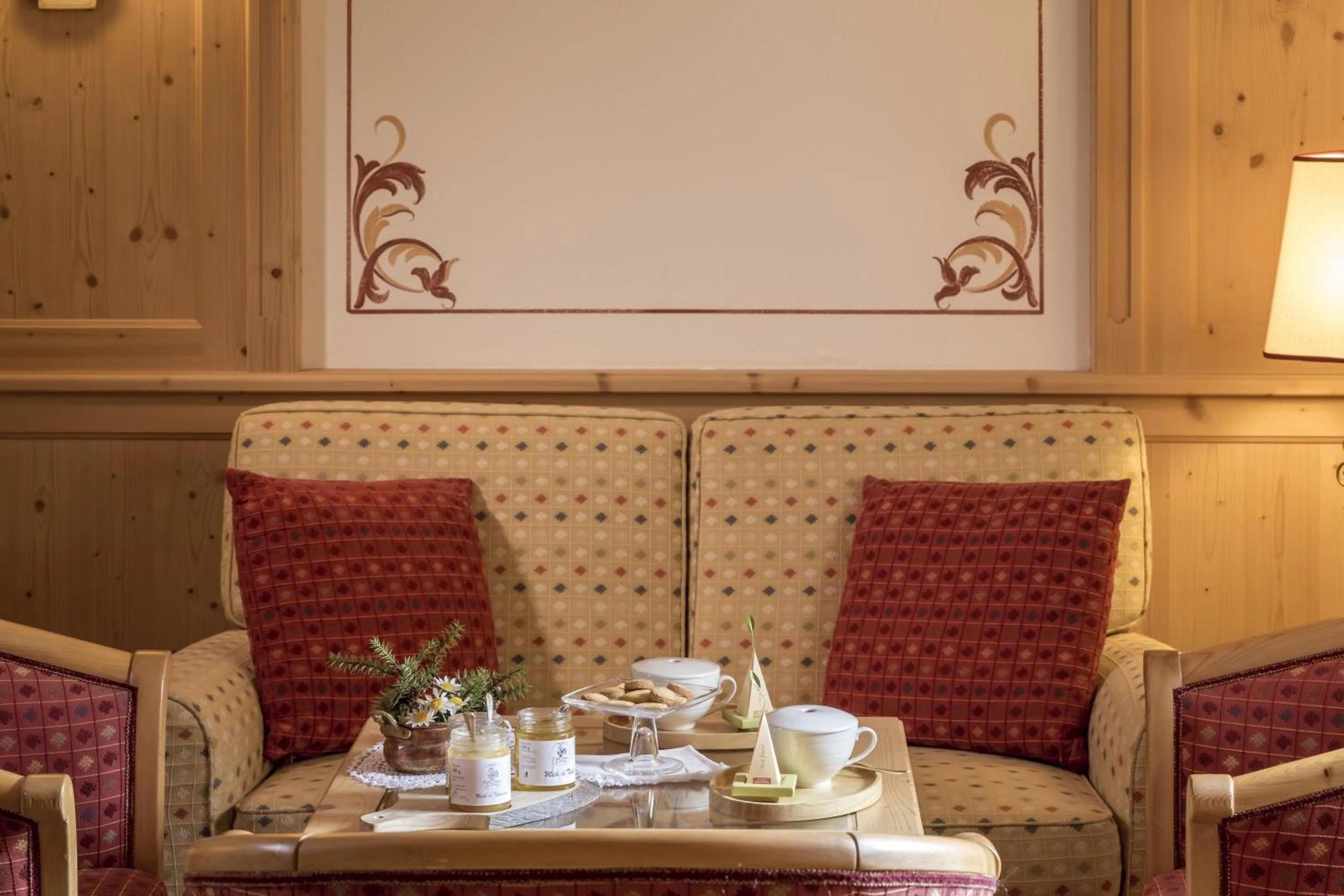 Lobby or reception in Hotel Chalet Del Sogno