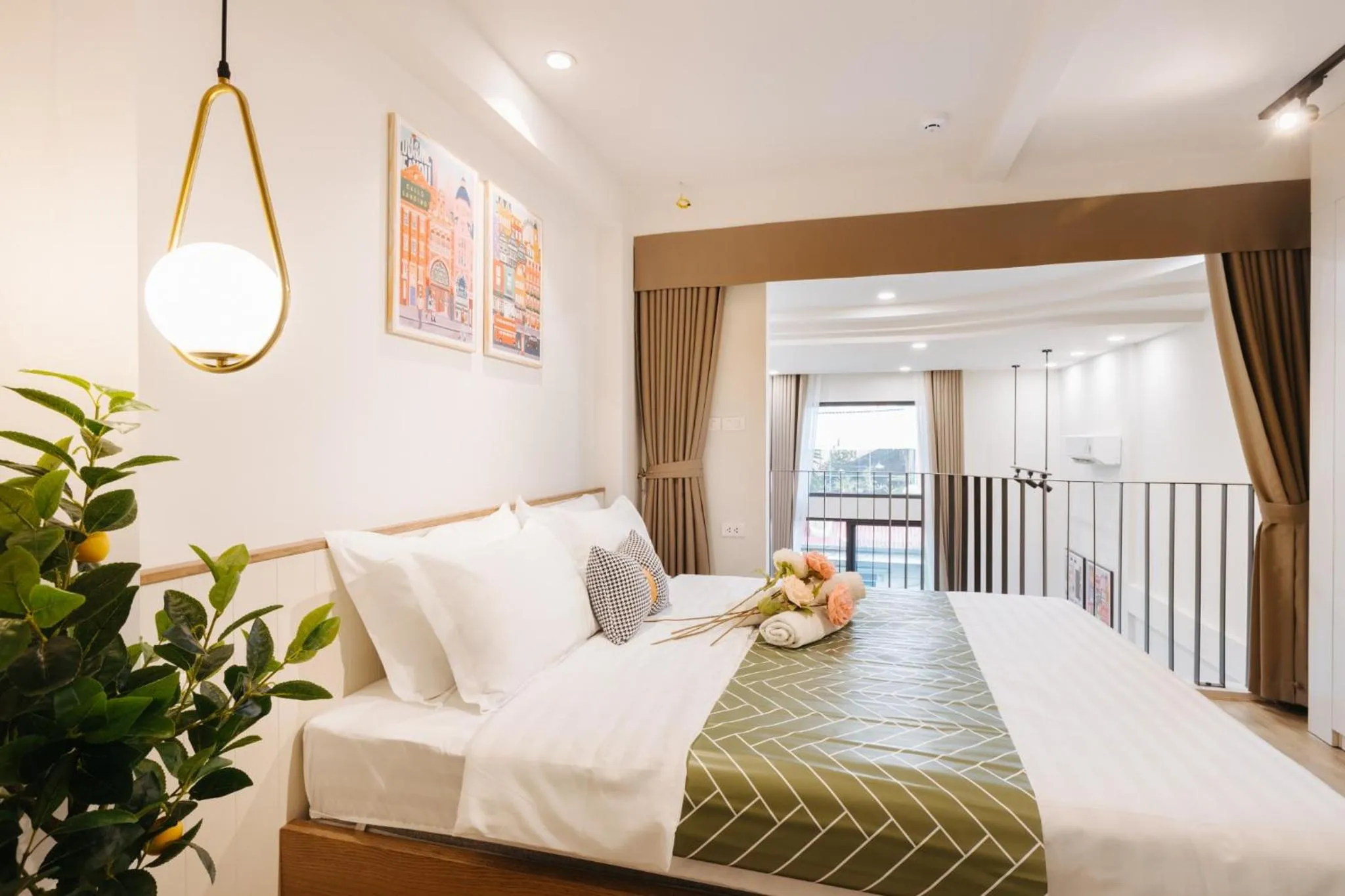 Bedroom, Bed in Margaery Boutique Apartment & Skyon9 Rooftop Bar