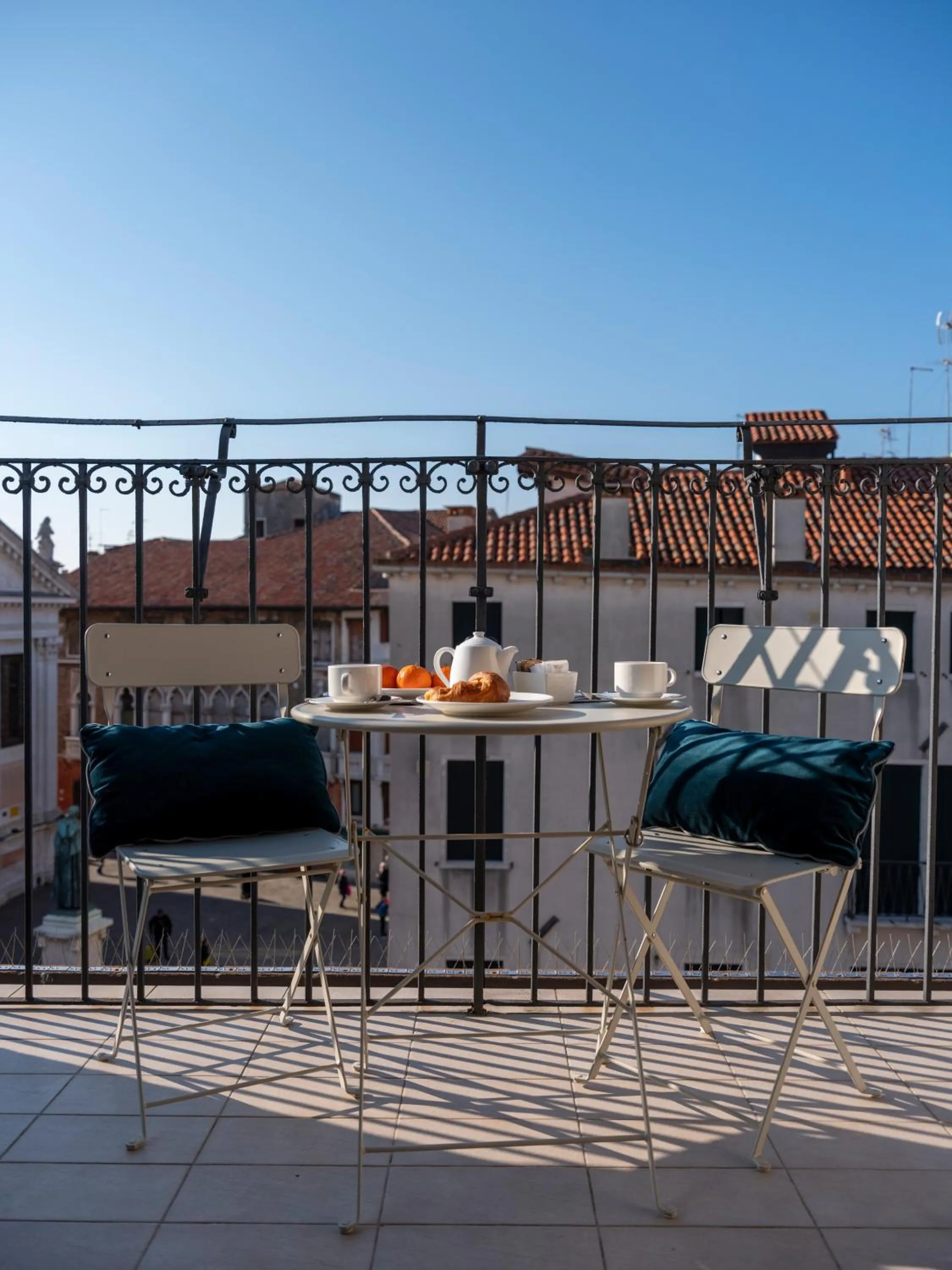 Balcony/Terrace in Foscà Venice Rooms