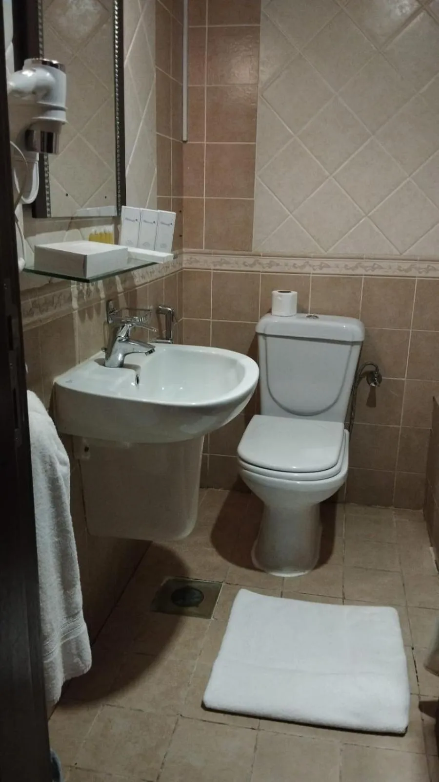 Toilet in Sky View Hotel, Madinah