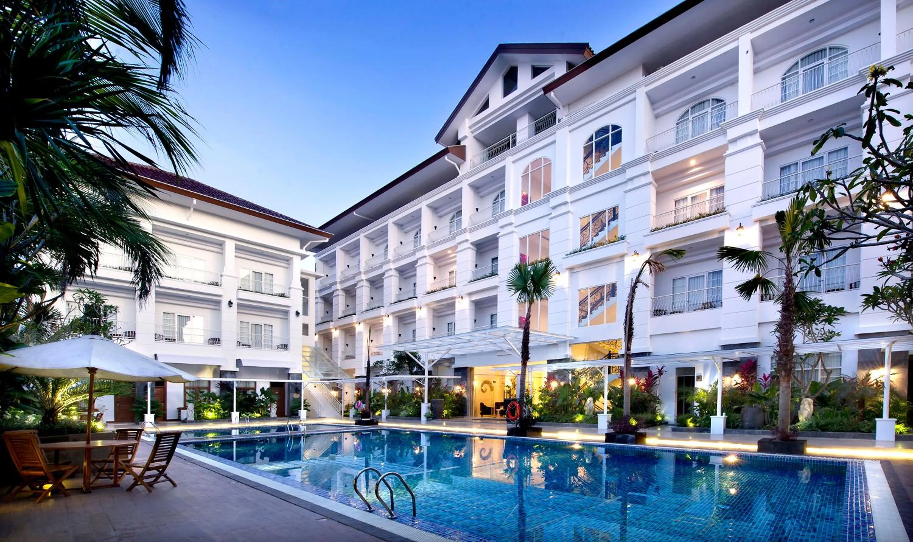 Pool view in Gallery Prawirotaman Hotel