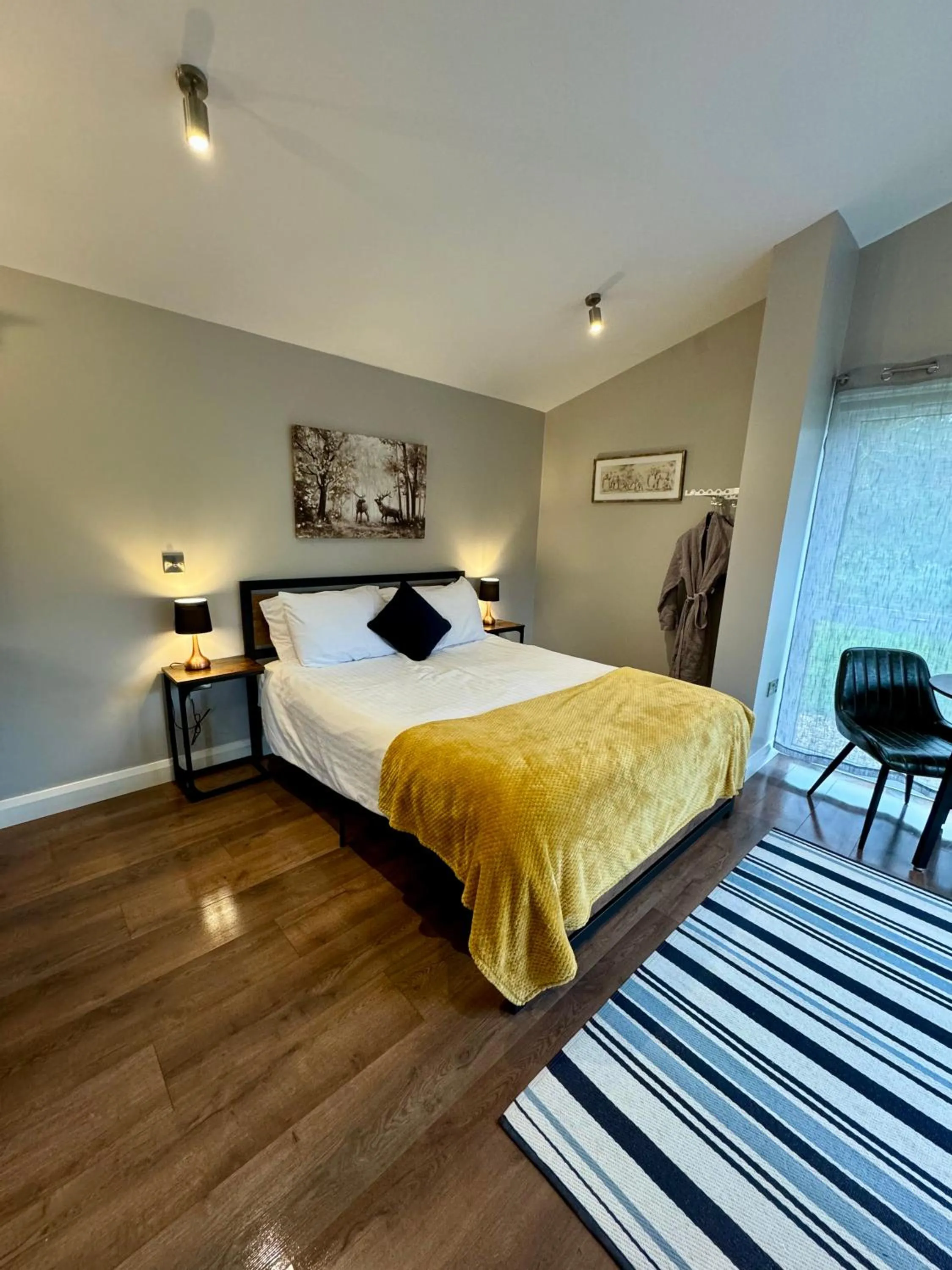 Bed in River Bann Retreat