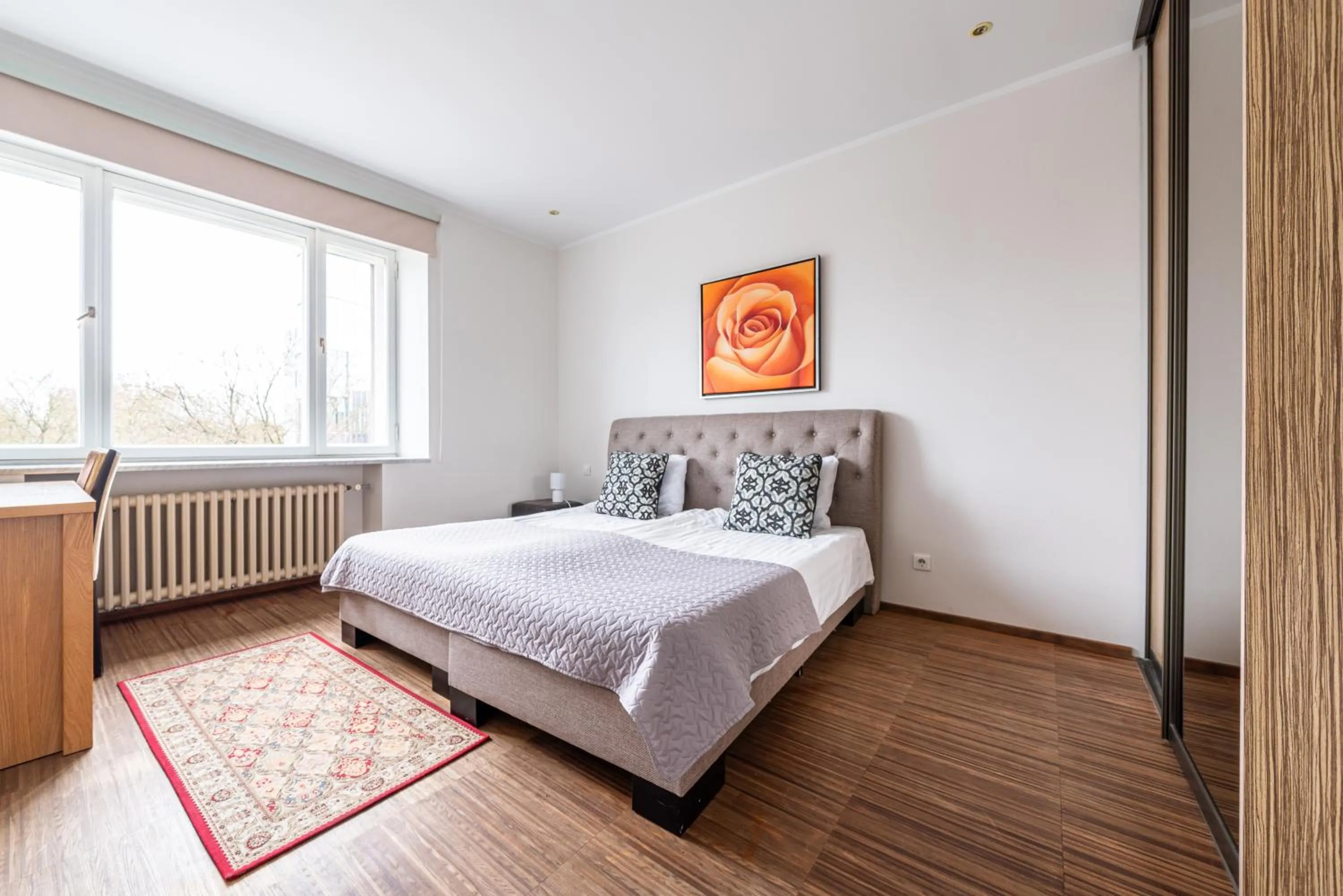 Bed in Yoga Residence Apartments