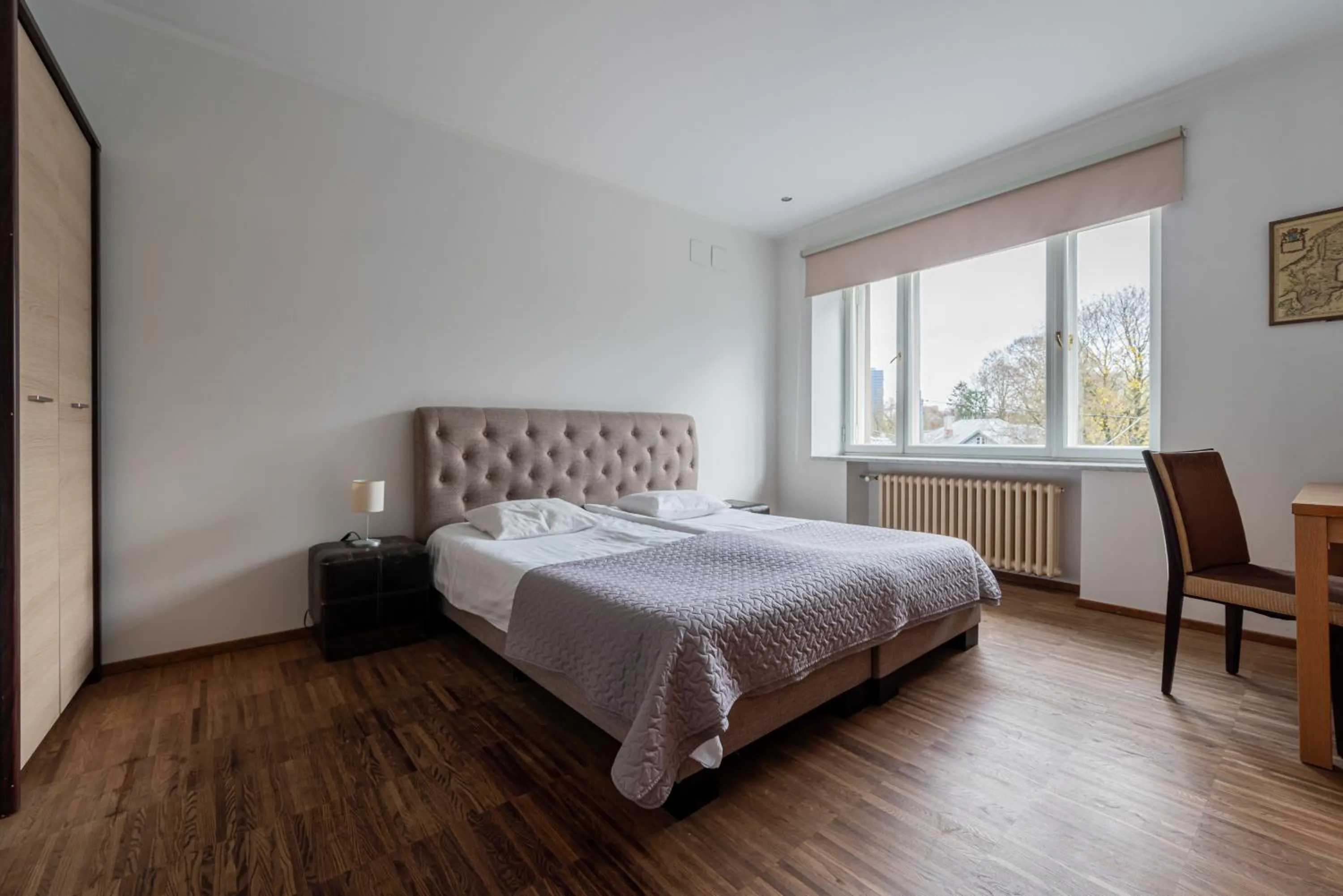 Bed in Yoga Residence Apartments