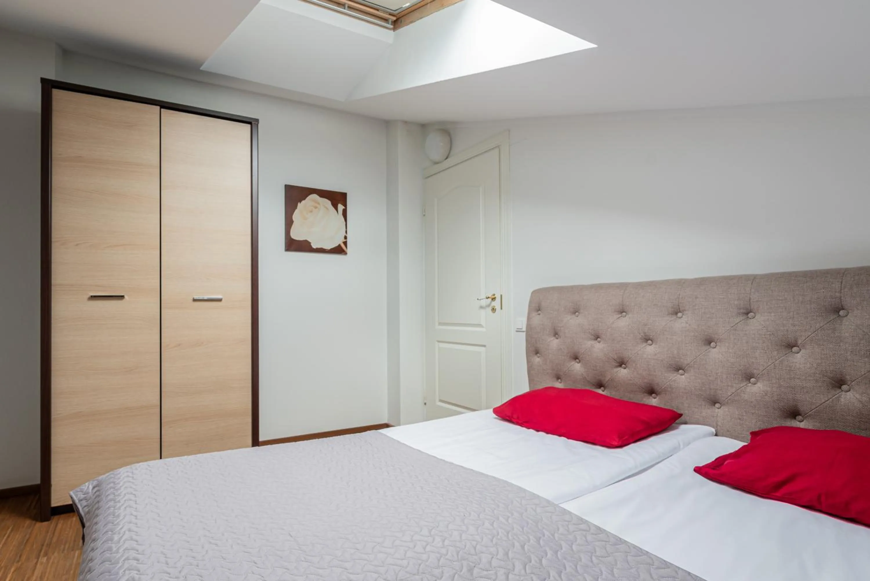 Bed in Yoga Residence Apartments