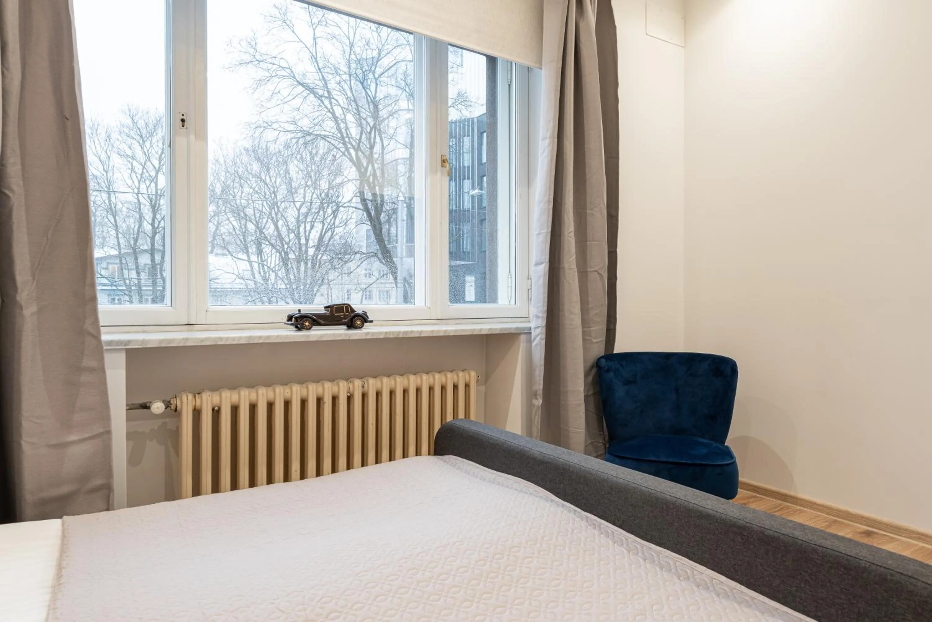 Bed in Yoga Residence Apartments