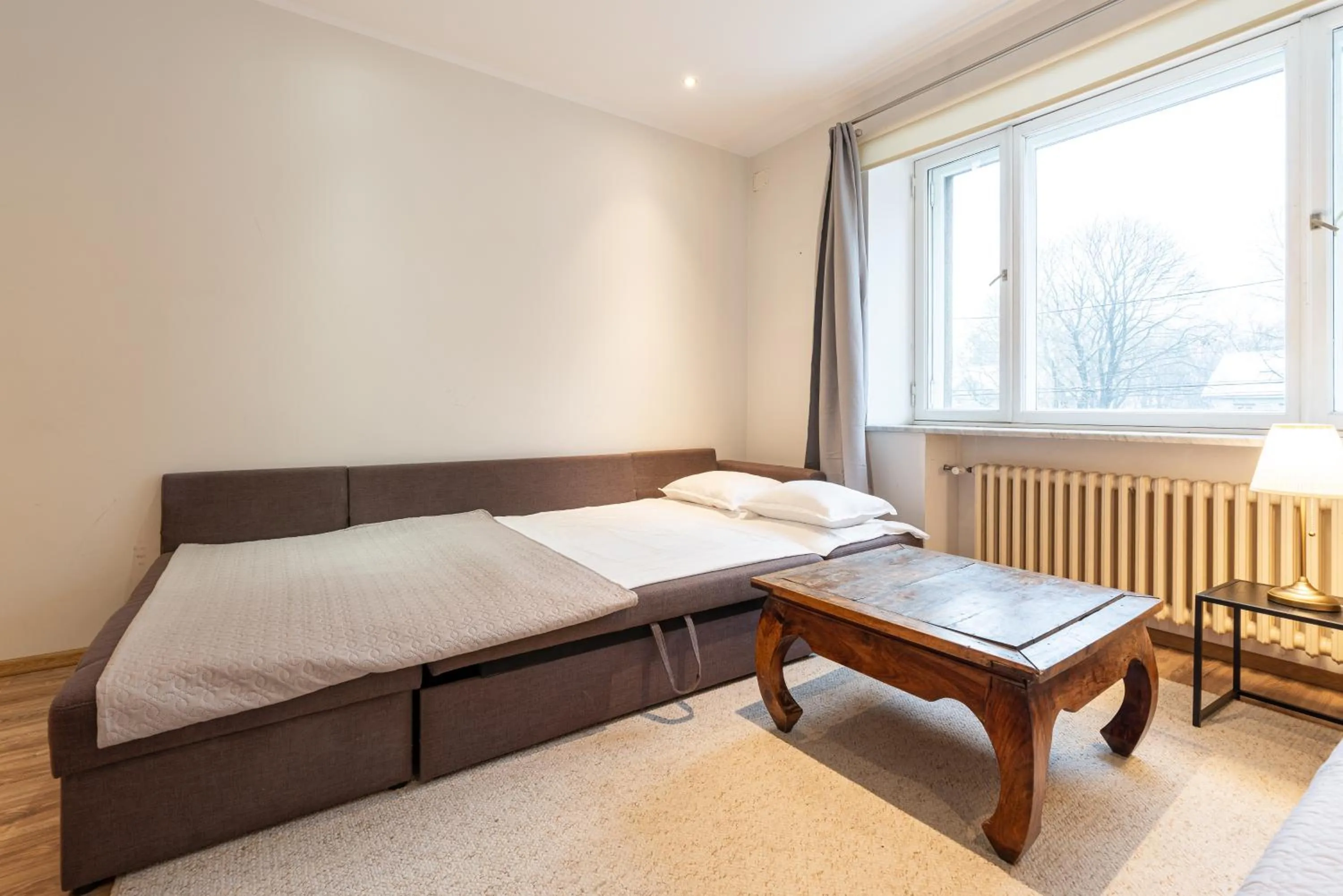 Bed in Yoga Residence Apartments