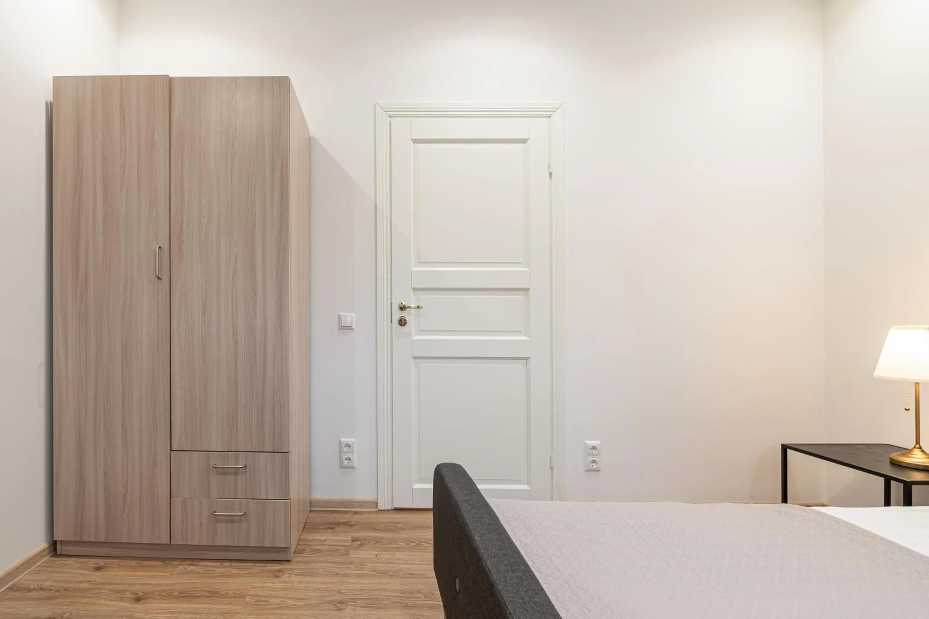 Bed in Yoga Residence Apartments