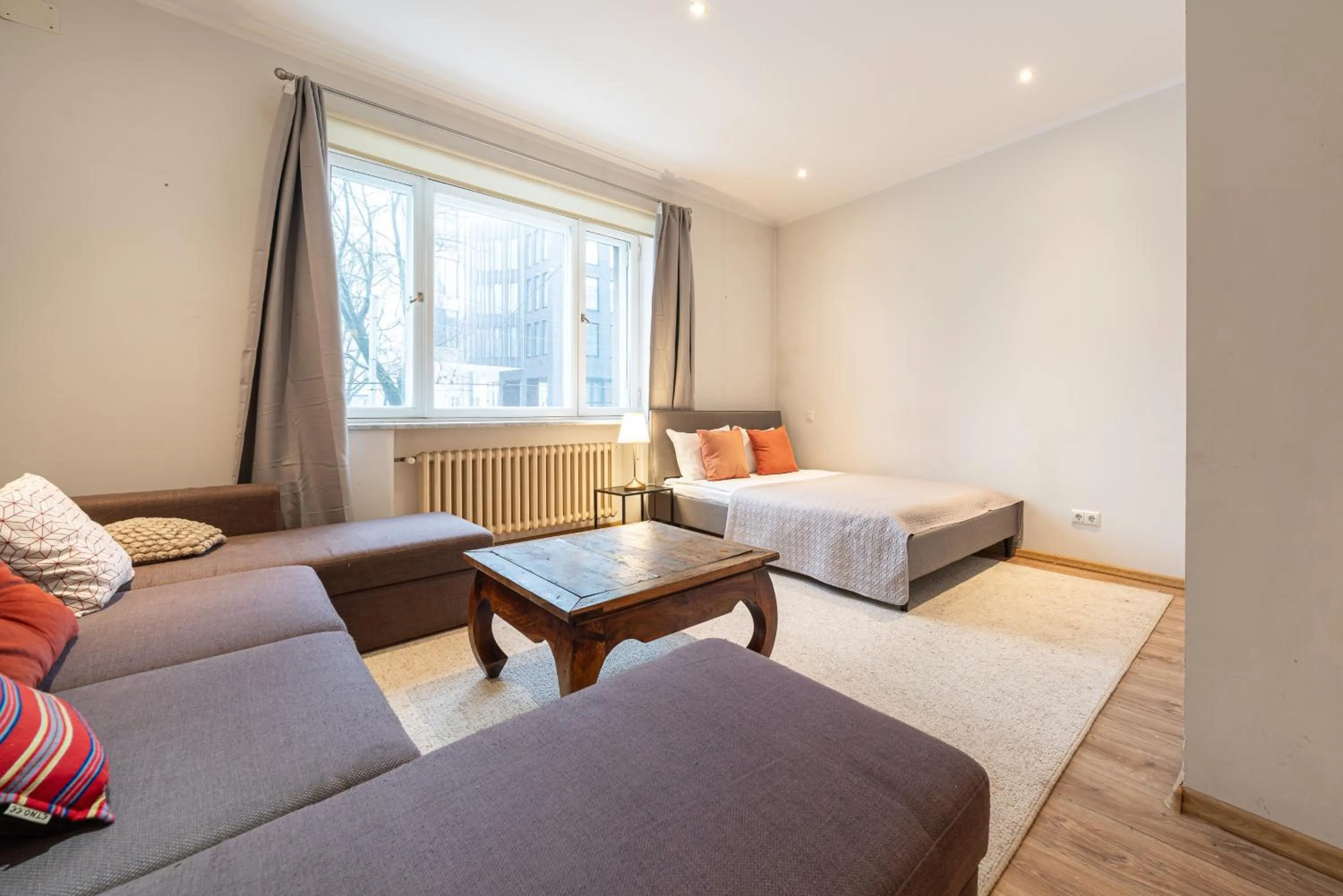 Bed in Yoga Residence Apartments