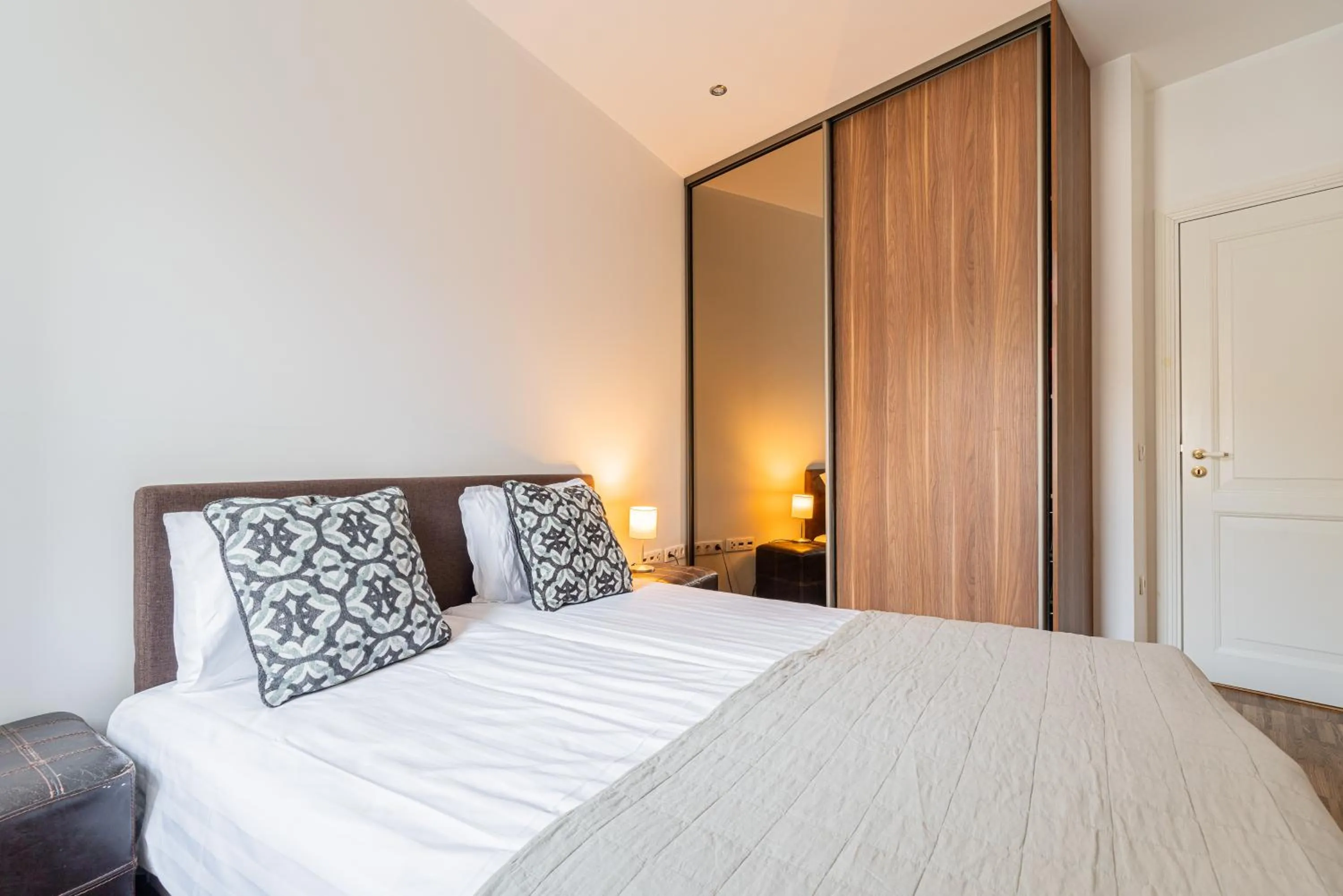 Bed in Yoga Residence Apartments