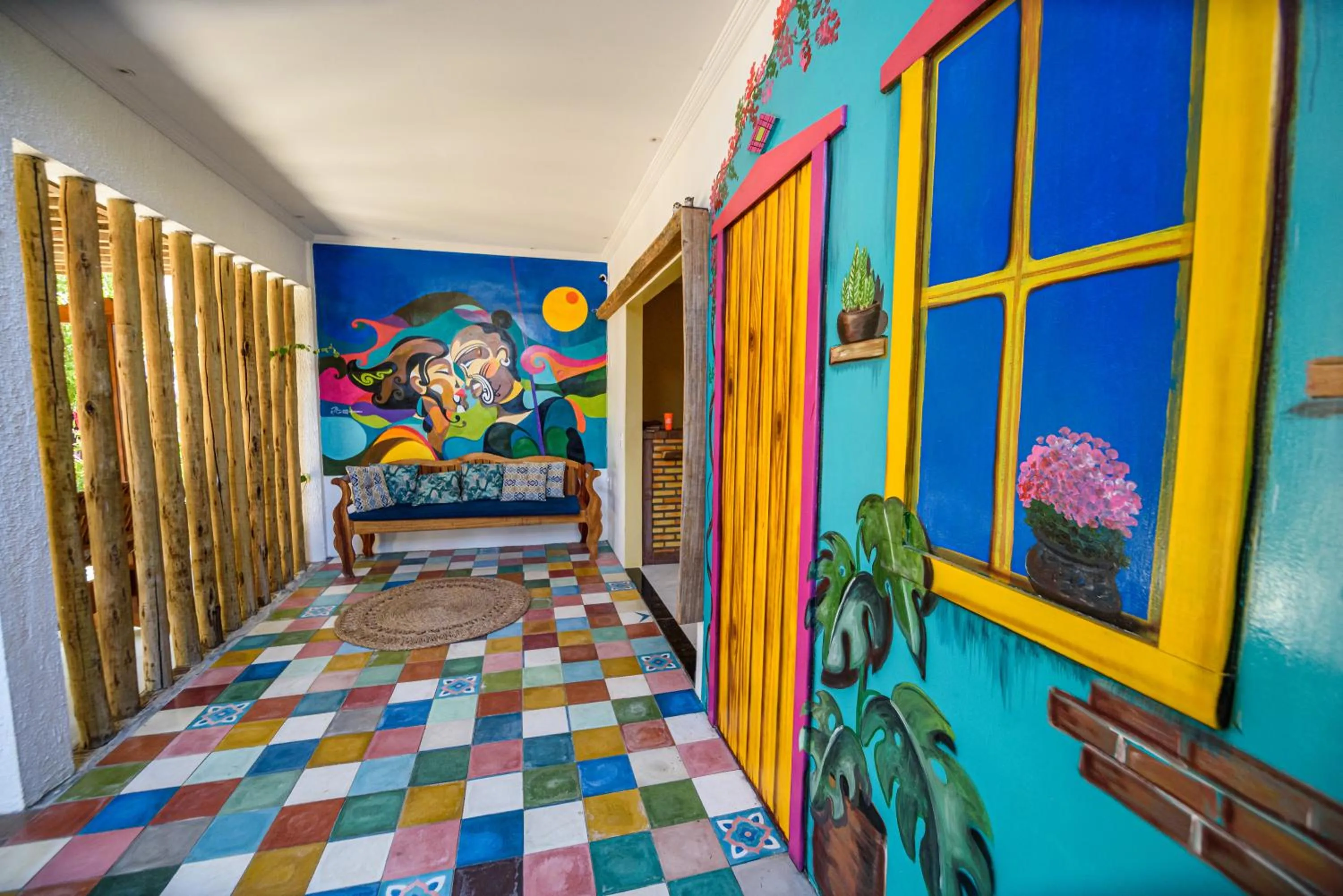 Lobby or reception in Villa Paihia Jericoacoara