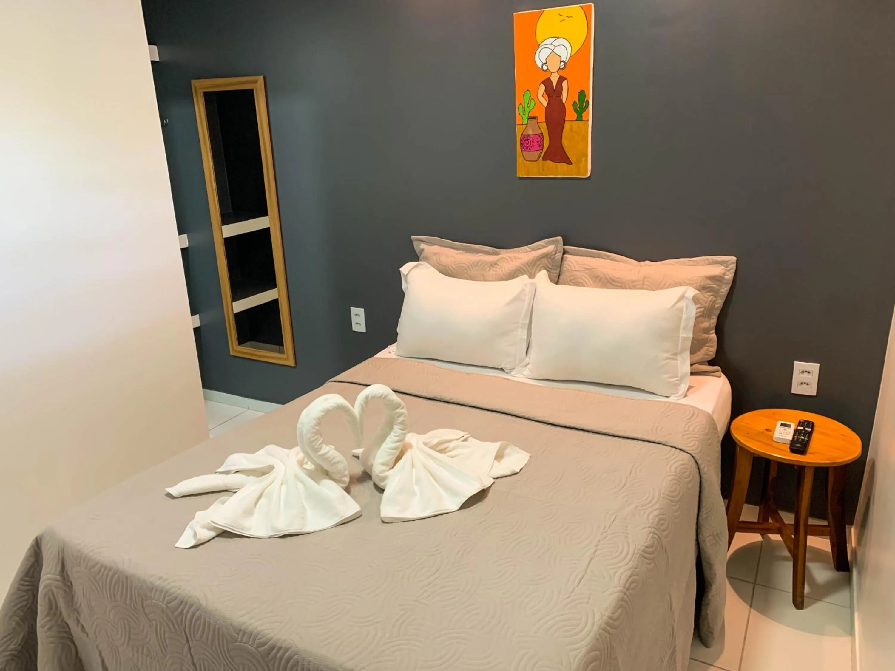 Bed in Villa Paihia Jericoacoara