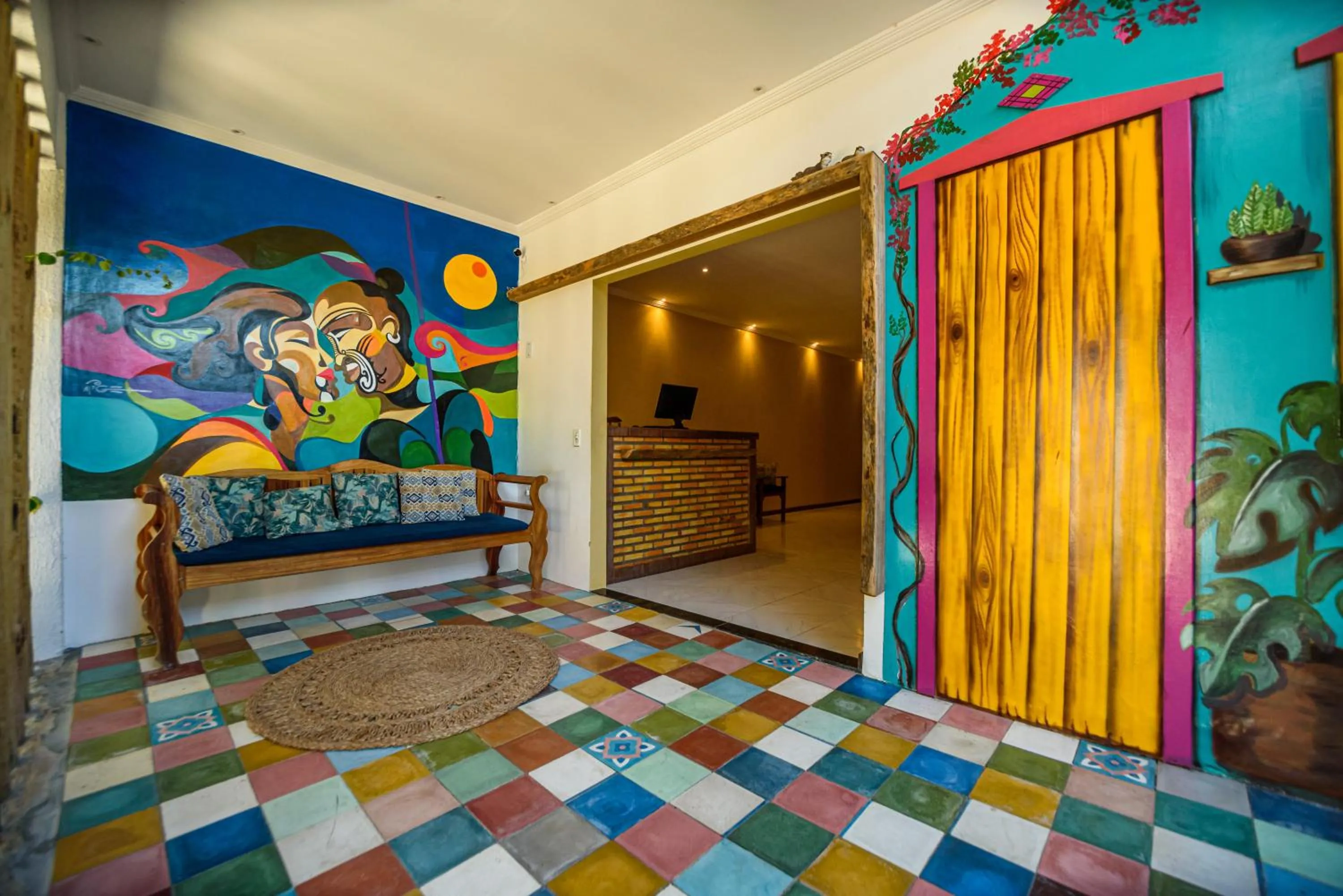 Lobby or reception in Villa Paihia Jericoacoara