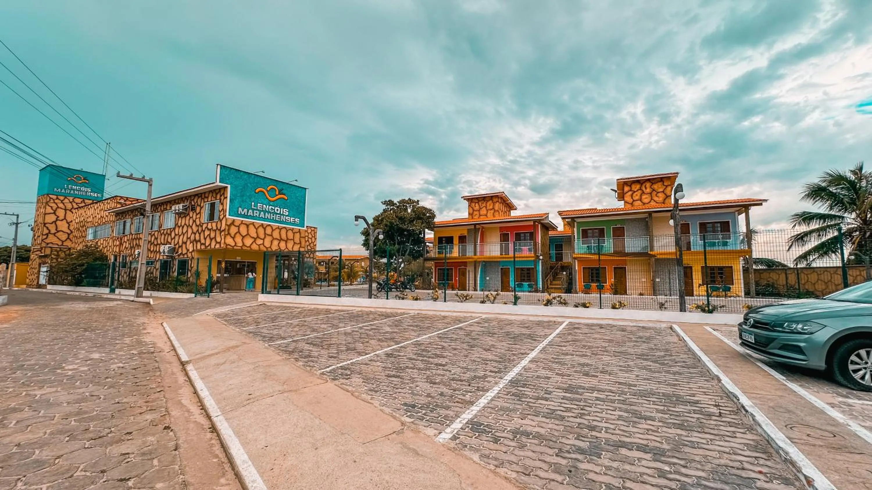 Street view in Pousada Lençóis Maranhenses
