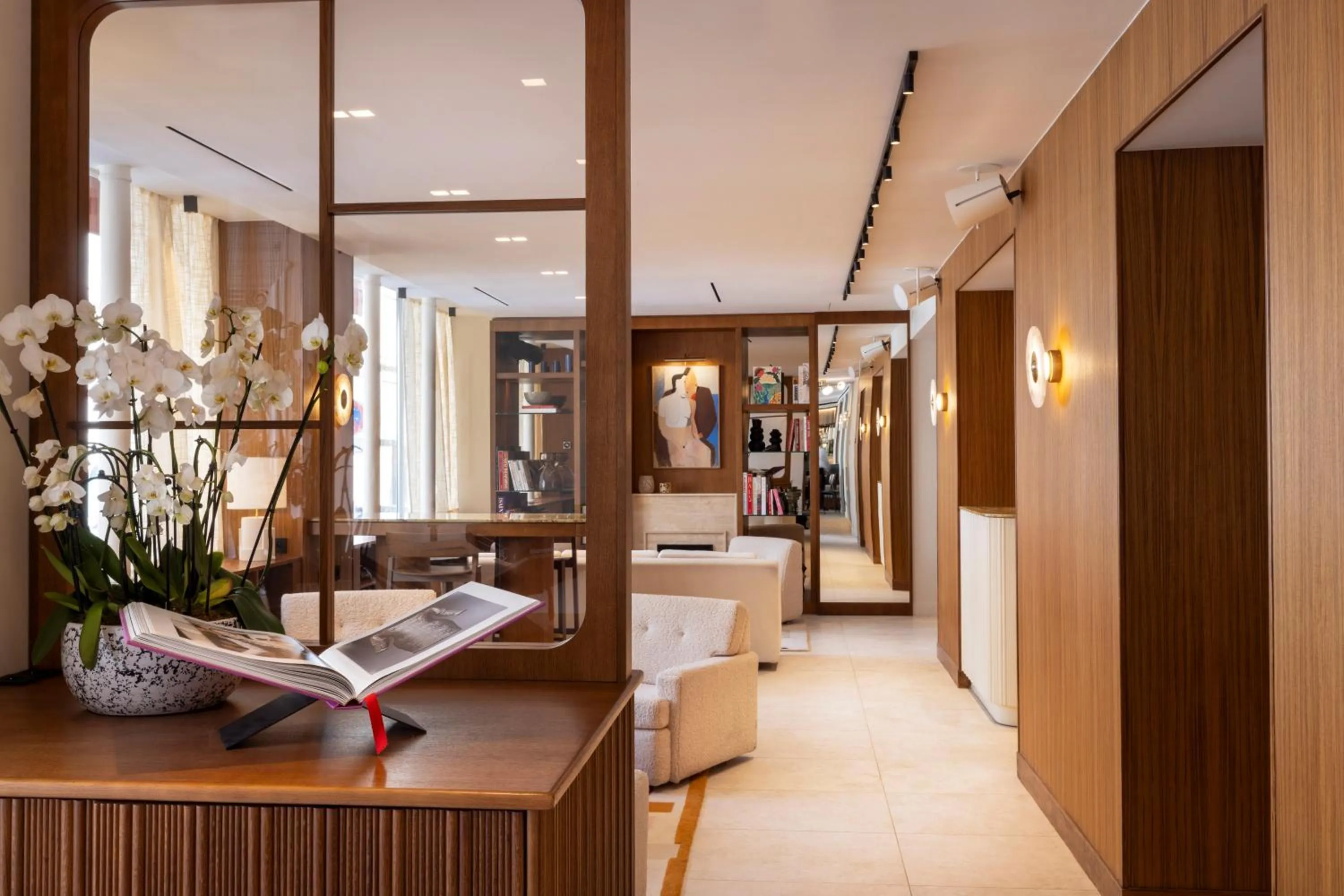 Lobby or reception in Padam Hôtel