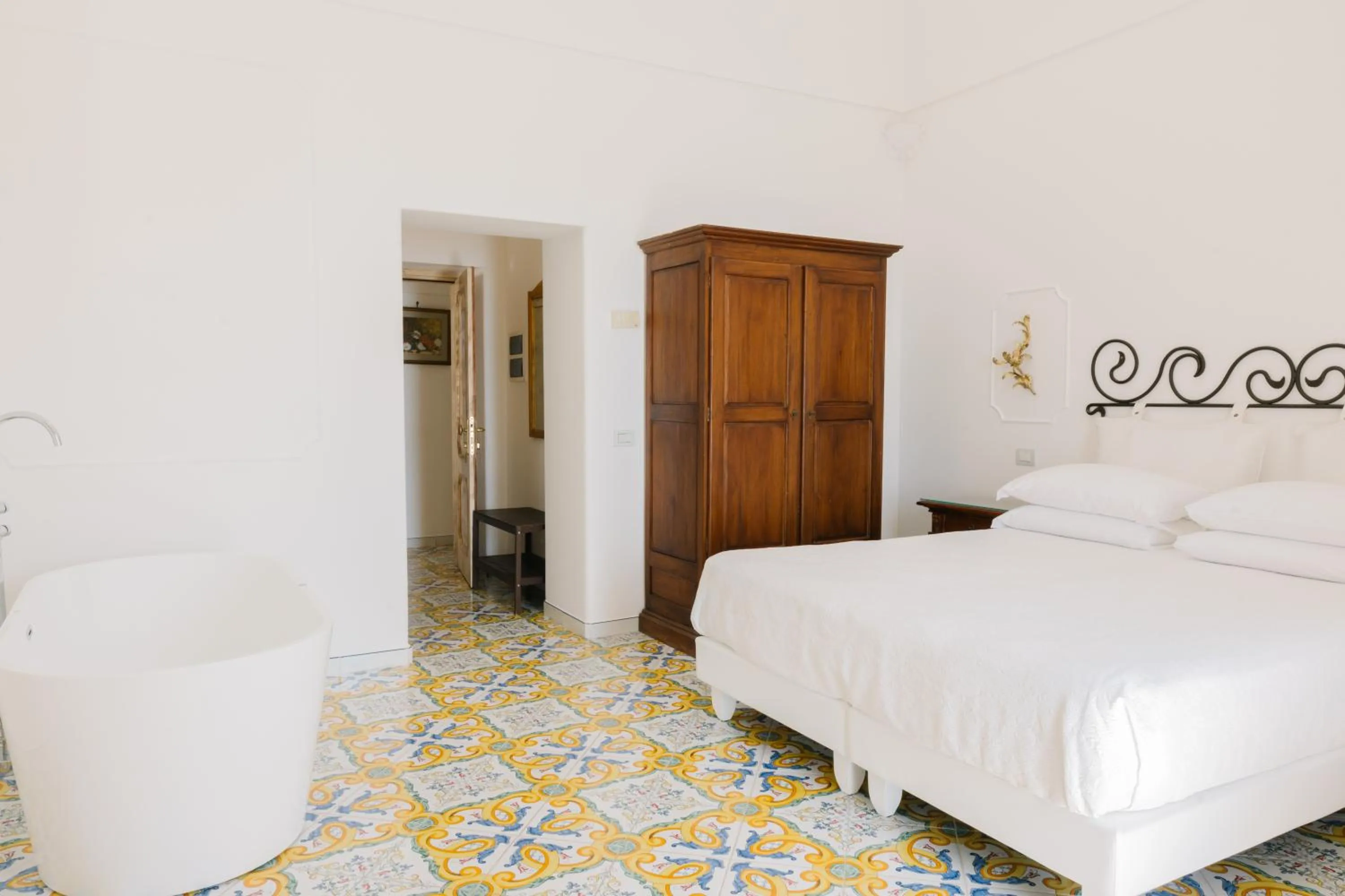 Bed in Villa Principe Giovanni