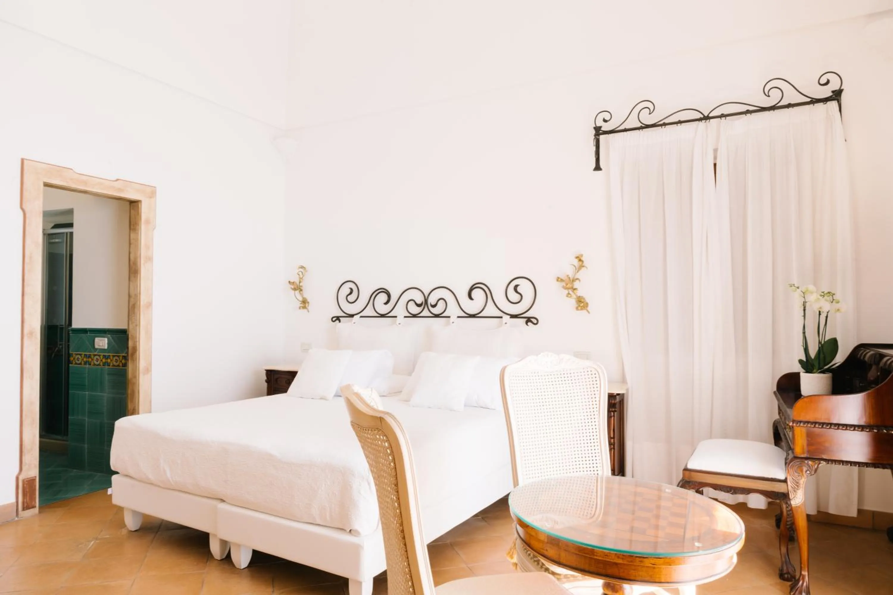 Bed in Villa Principe Giovanni