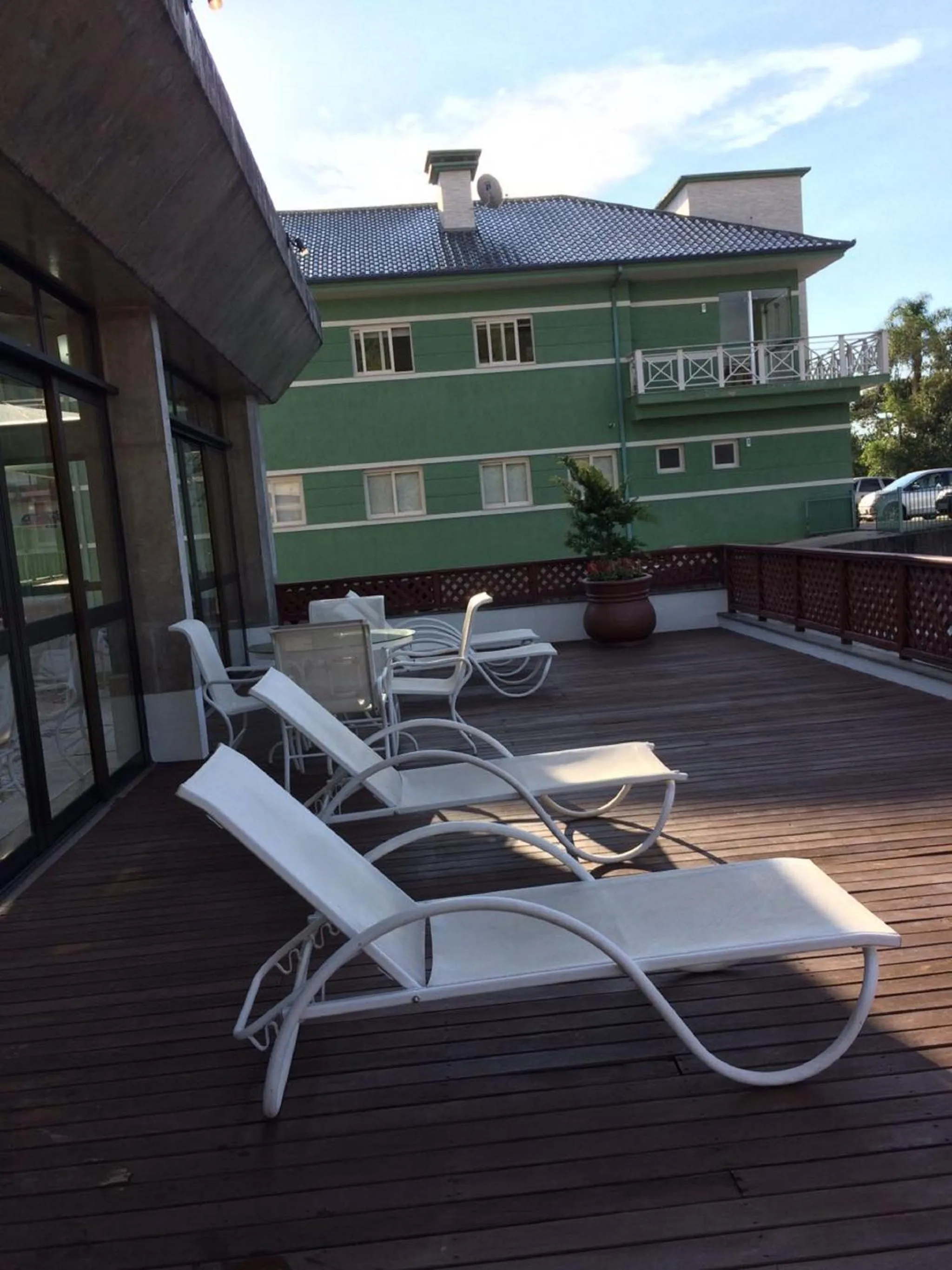 Patio in Flat em Gramado