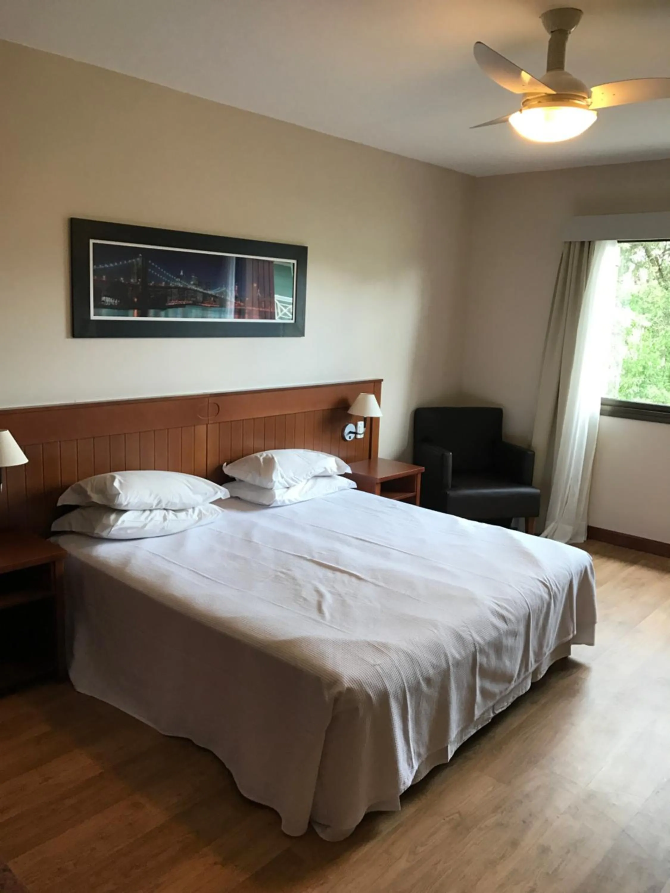 Photo of the whole room, Bed in Flat em Gramado