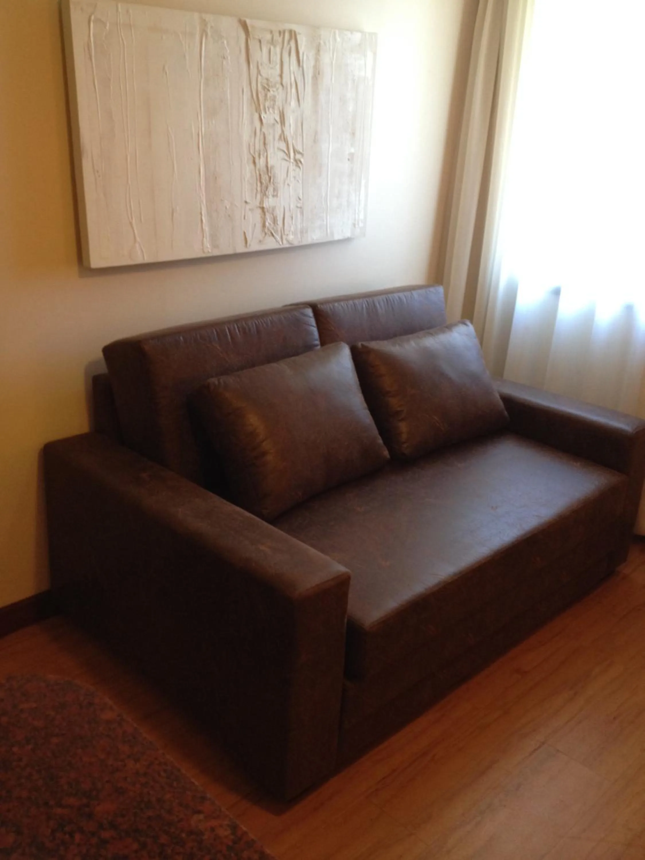 Living room in Flat em Gramado