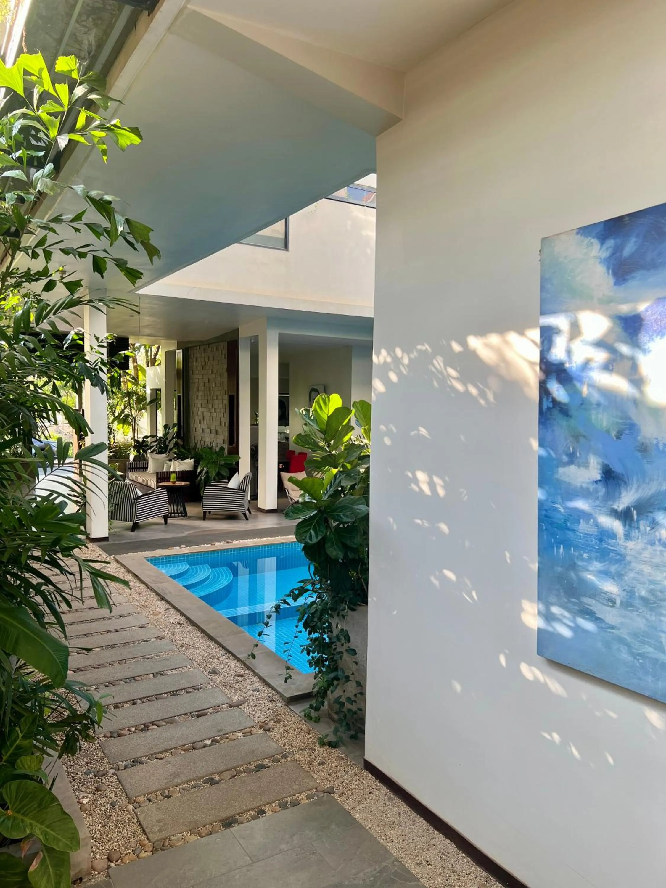 Garden in Maison Leab