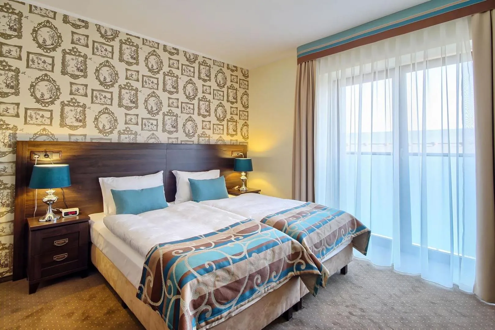 Bed in Hotel Opole Centrum