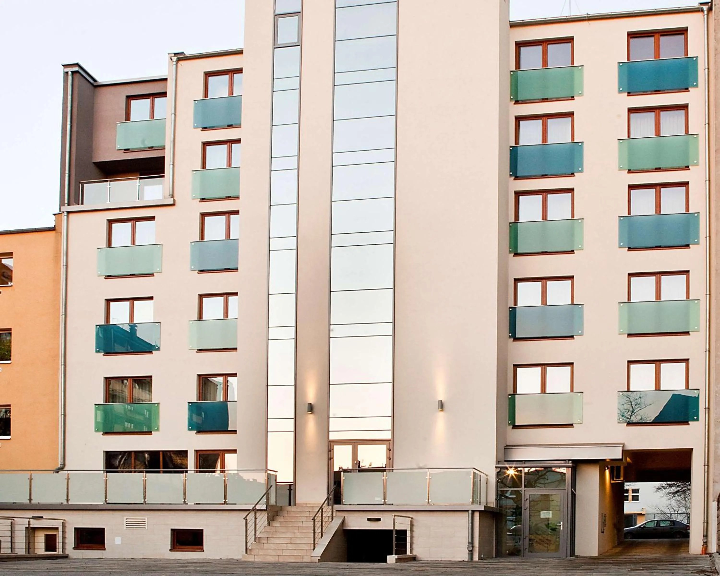 Property building in Hotel Opole Centrum