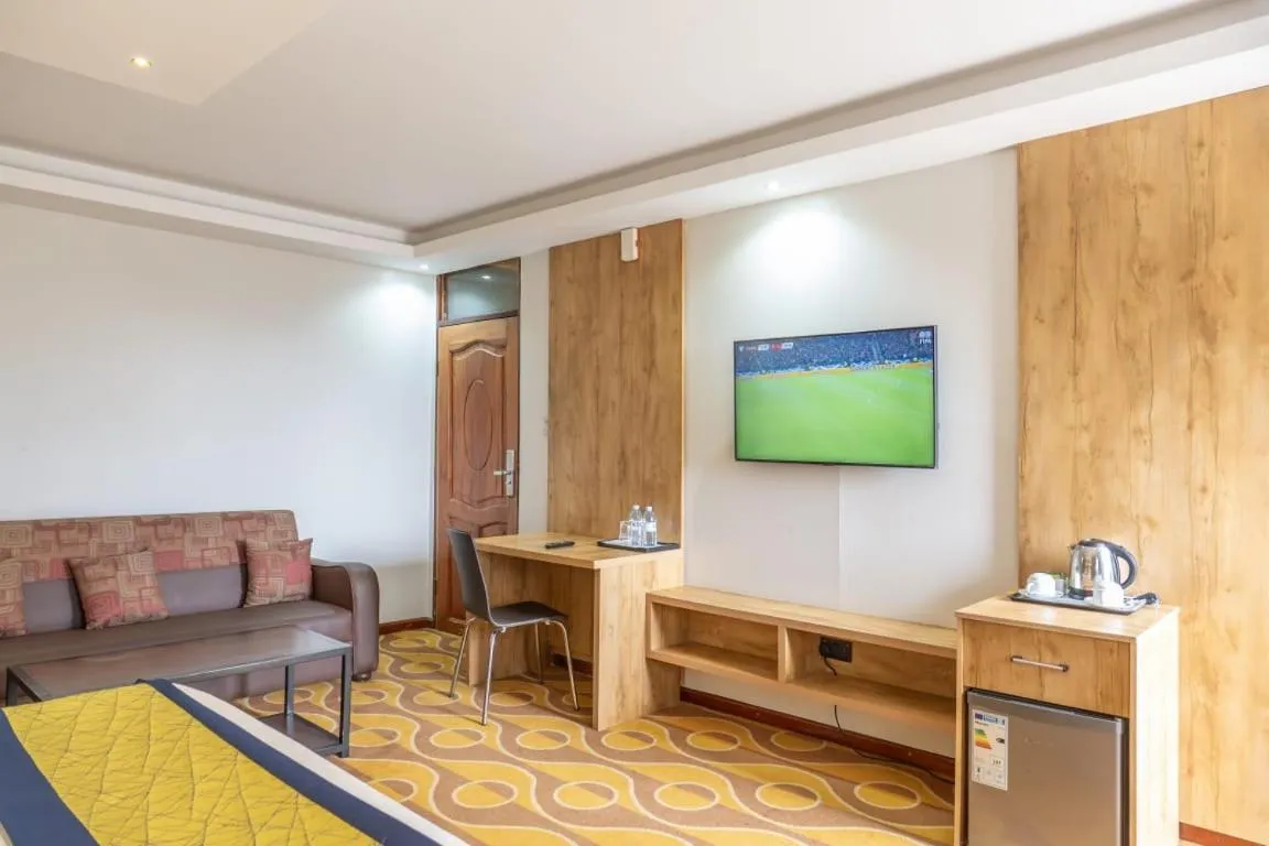 Living room in Afro Park Hotel