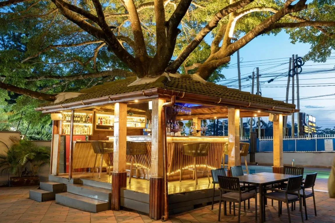 Lounge or bar in Afro Park Hotel