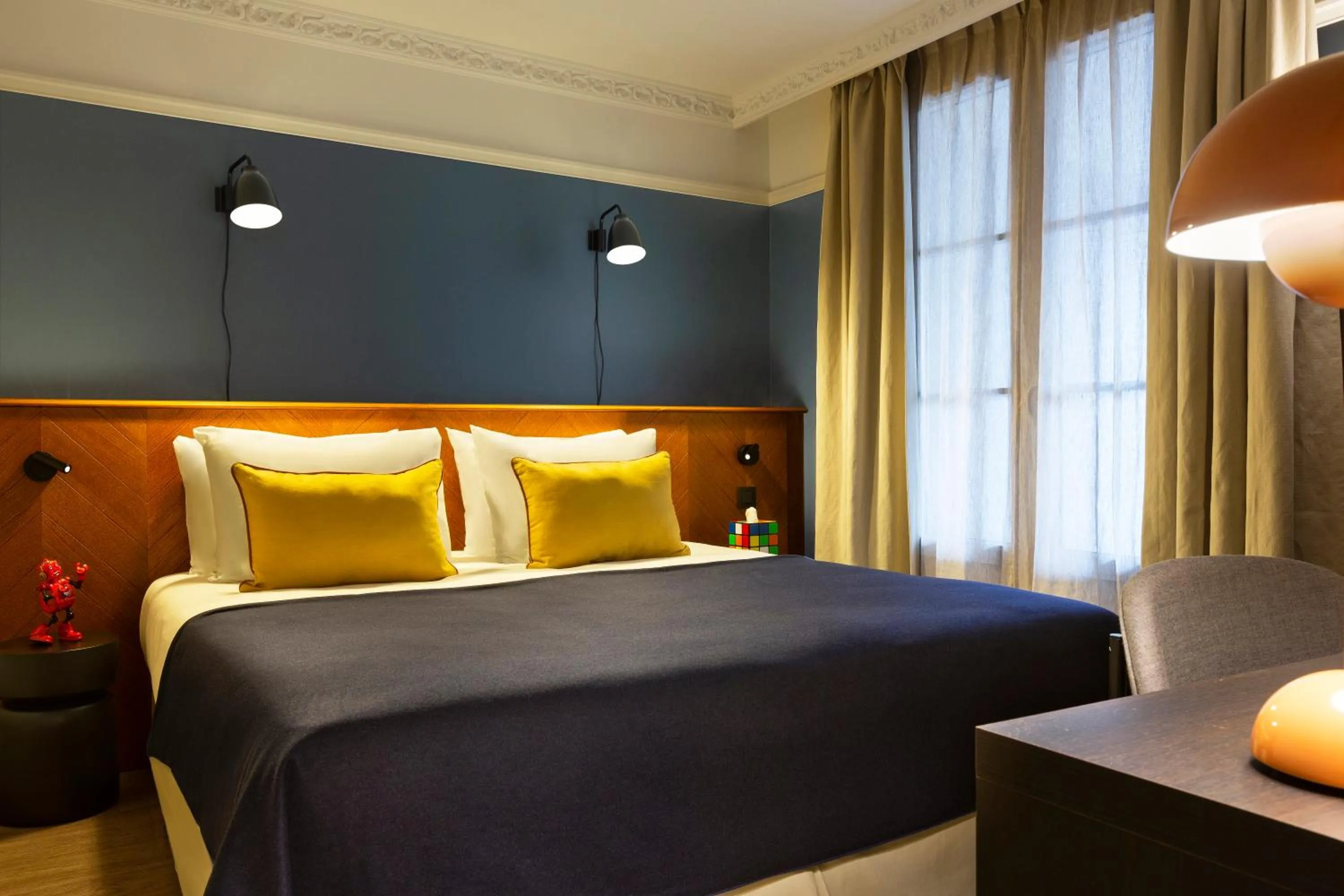 Bed in RockyPop Grenoble Appartements