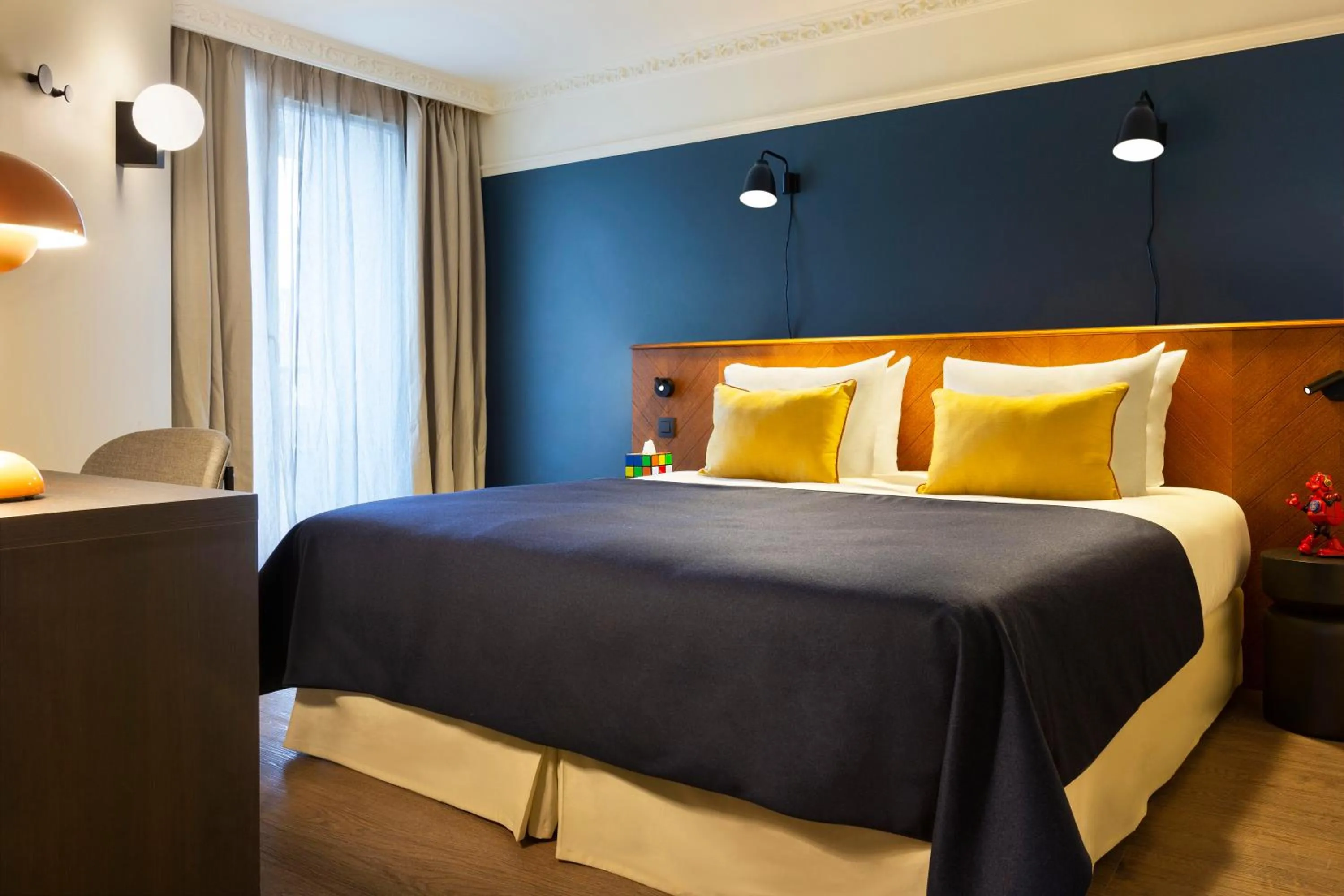 Bed in RockyPop Grenoble Appartements