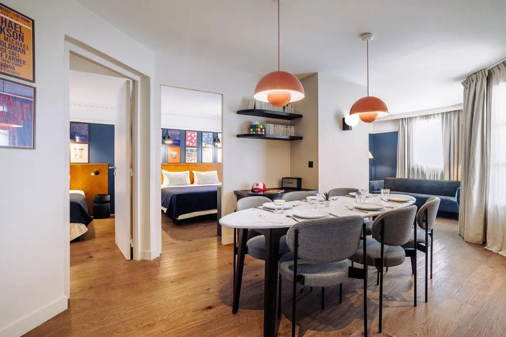 Photo of the whole room in RockyPop Grenoble Appartements