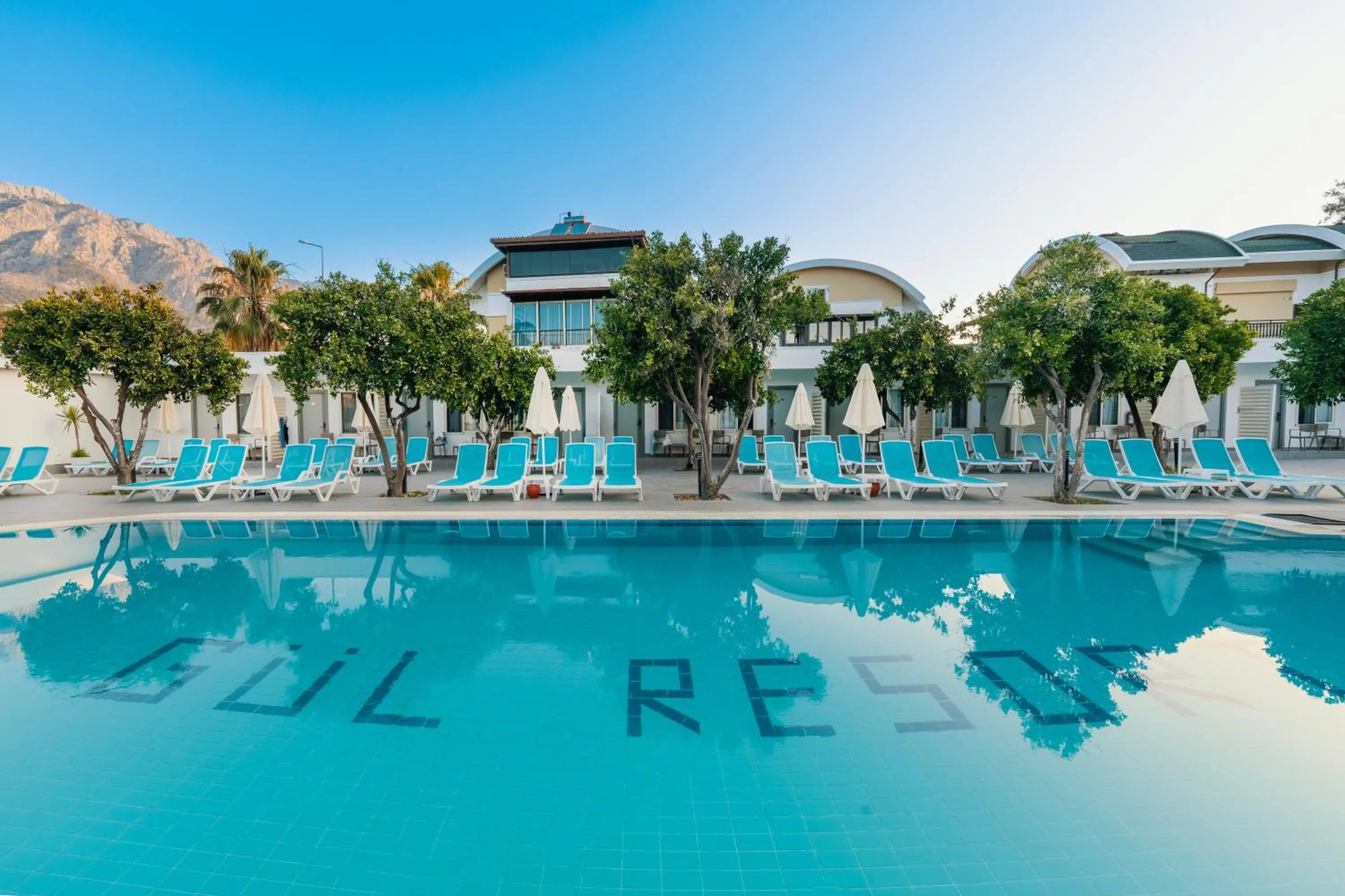 Pool view in Armas Gul Beach