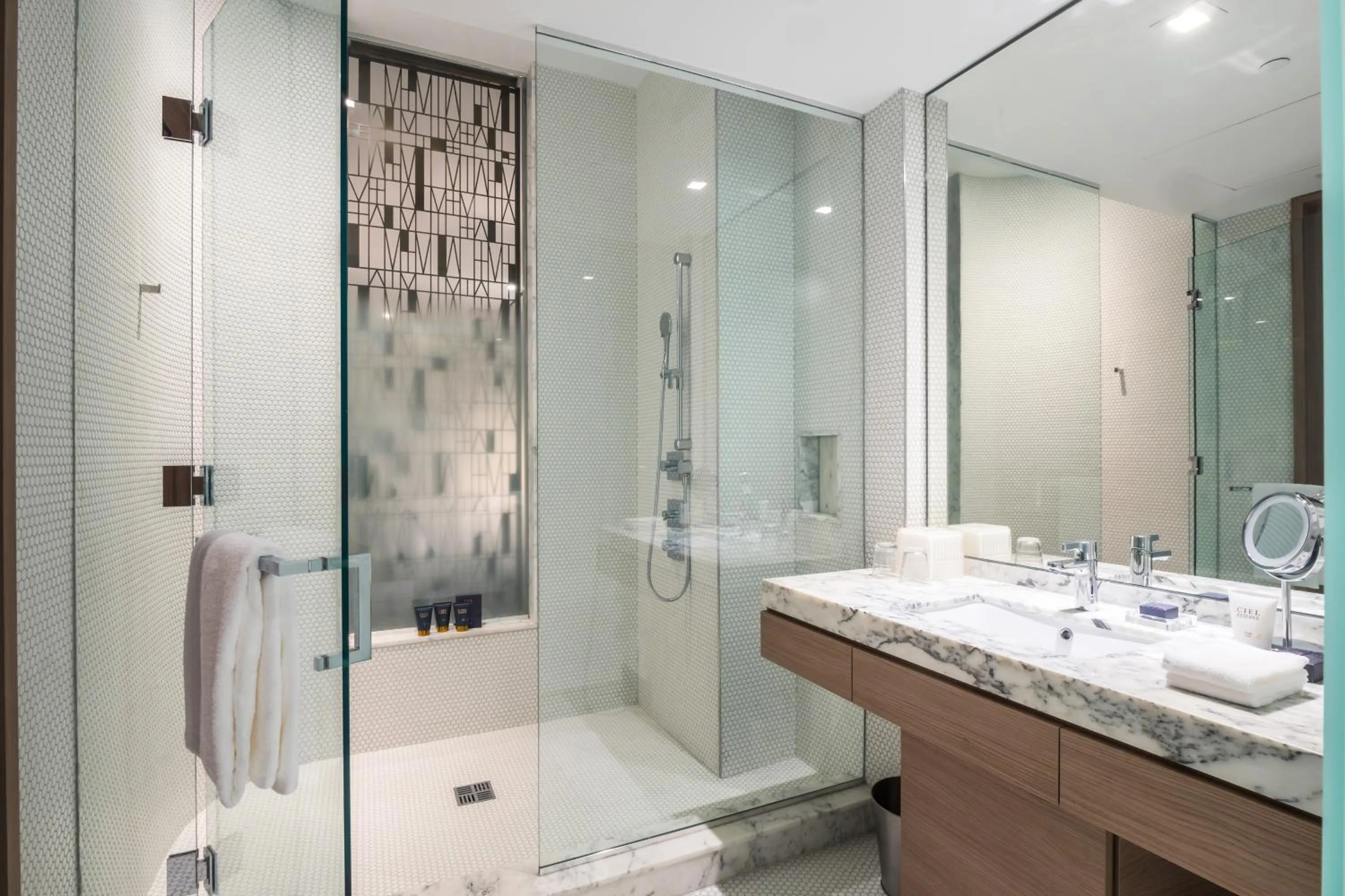 Bathroom in Suites at SLS Lux Brickell managed by CE