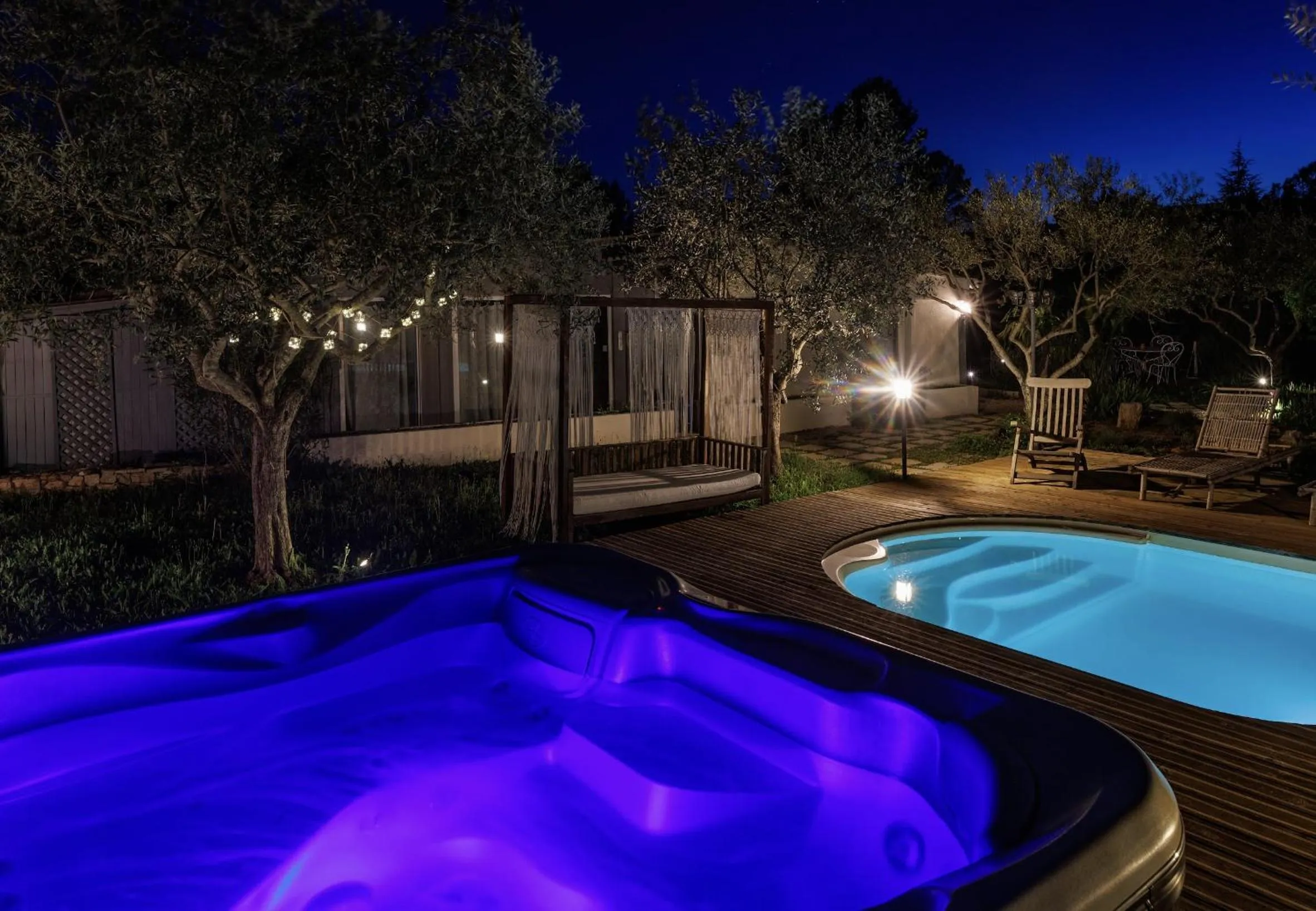 Spa and wellness centre/facilities in La Bastide du Mûrier