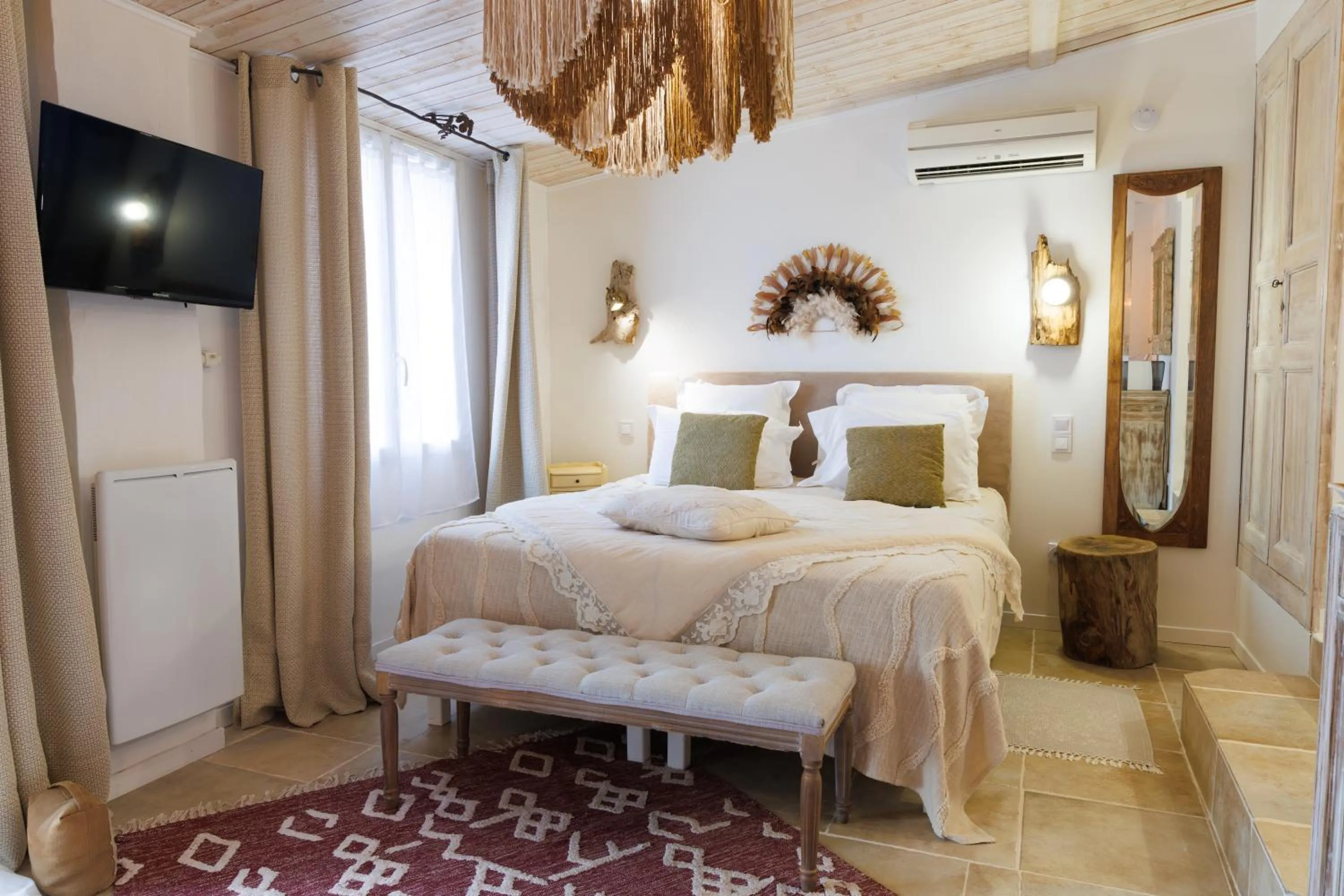 Bed in La Bastide du Mûrier