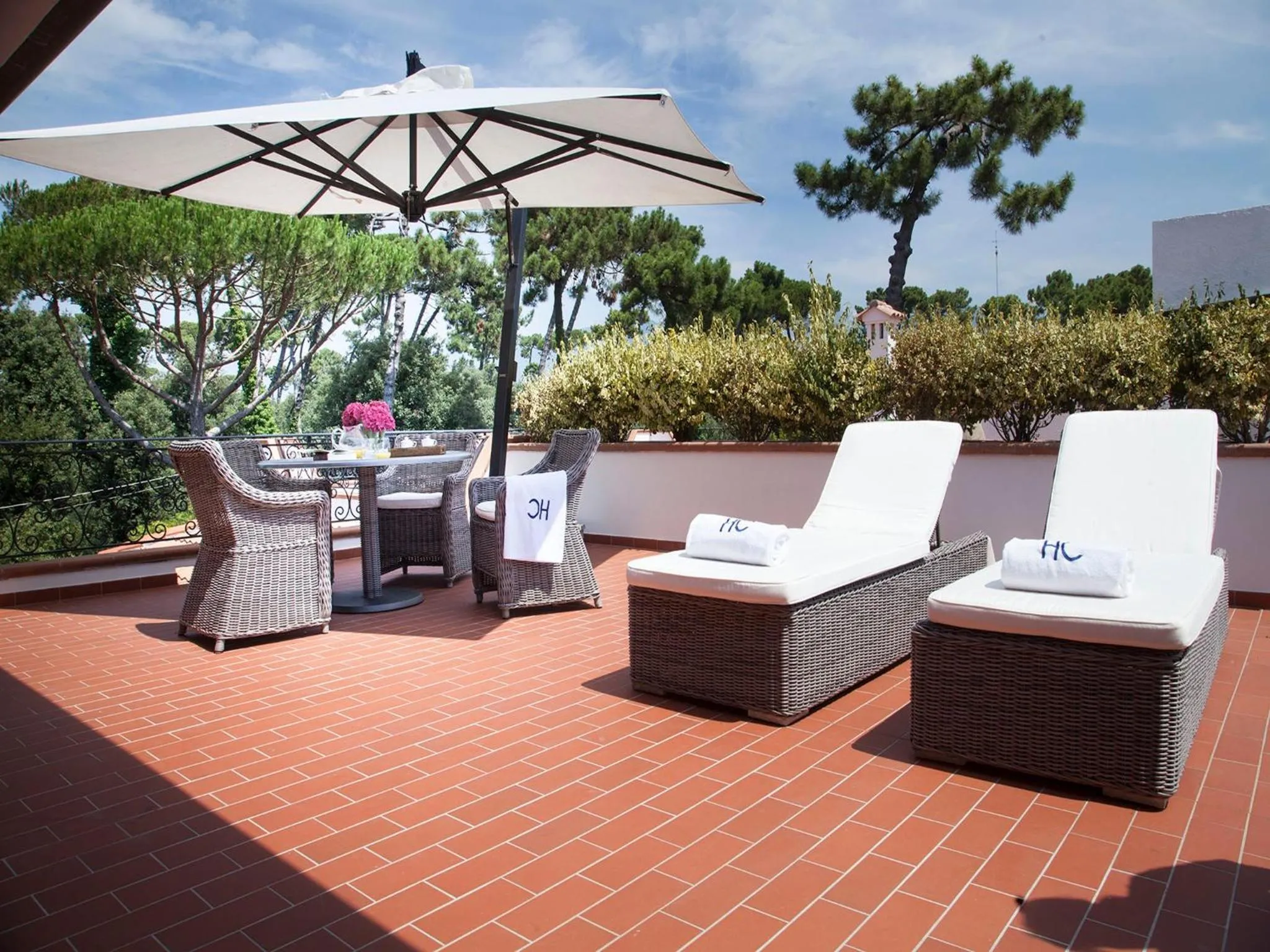 Balcony/Terrace in California Park Hotel