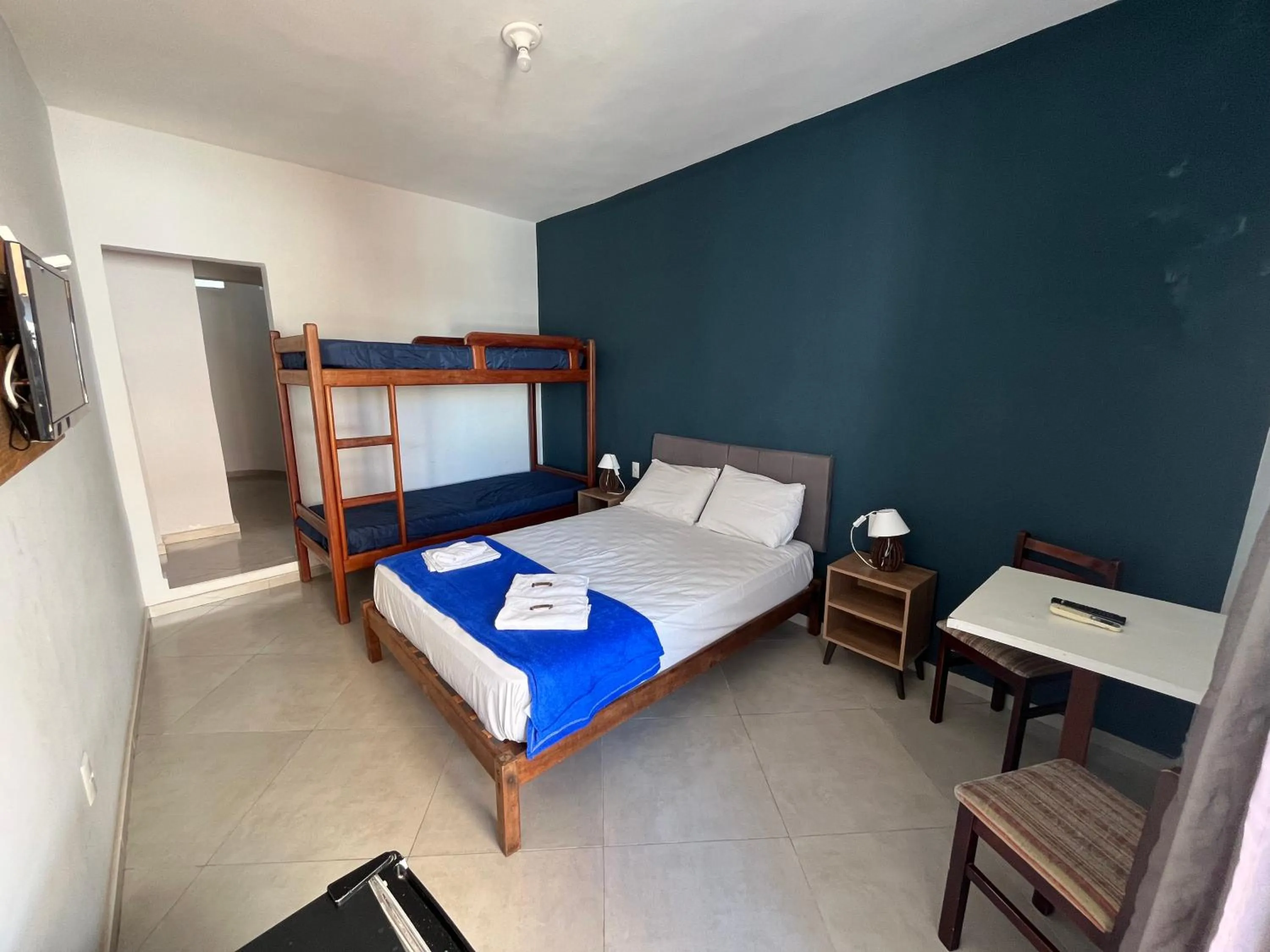 Bed in Pousada Vila Appia