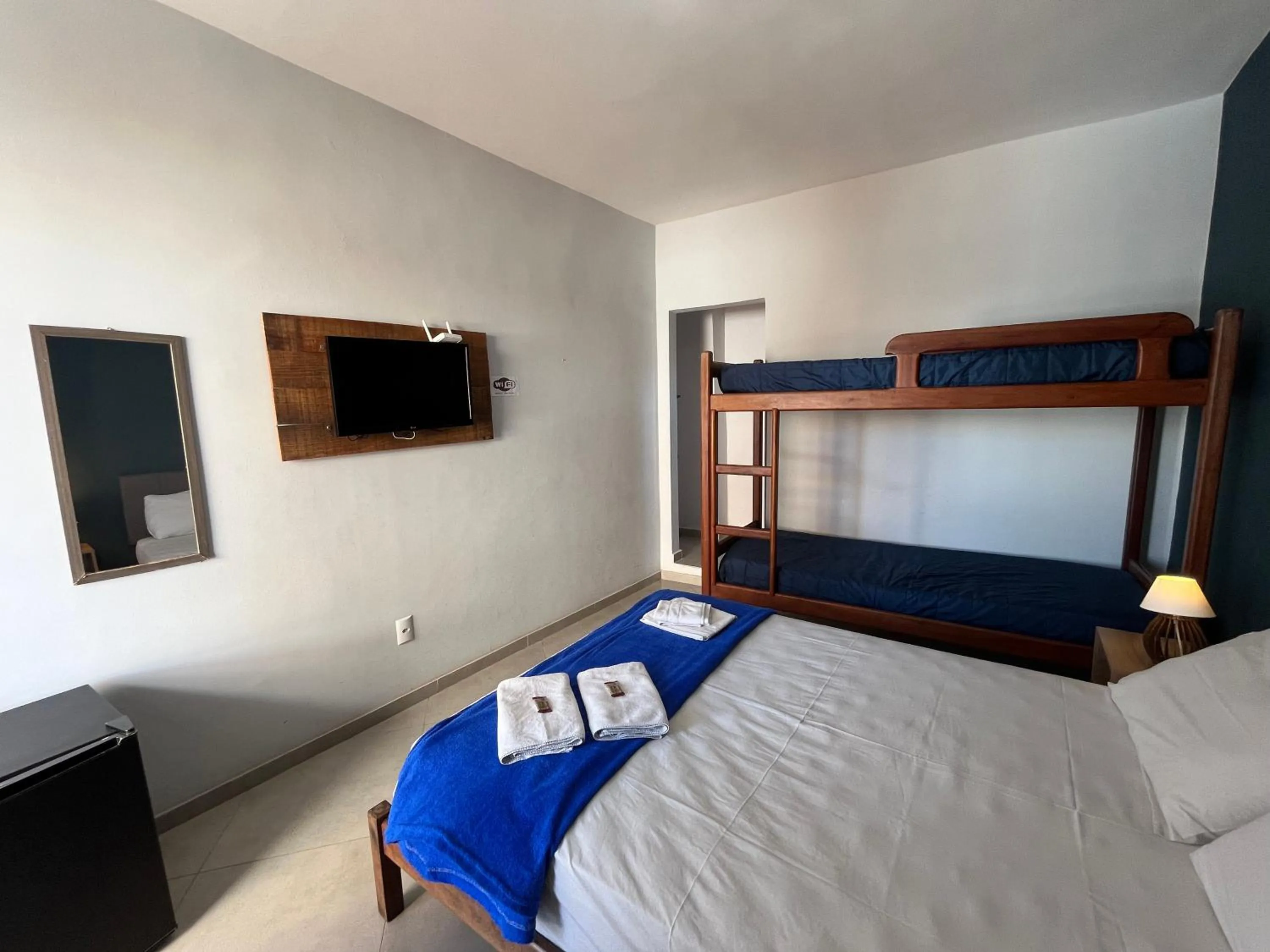 Bed in Pousada Vila Appia