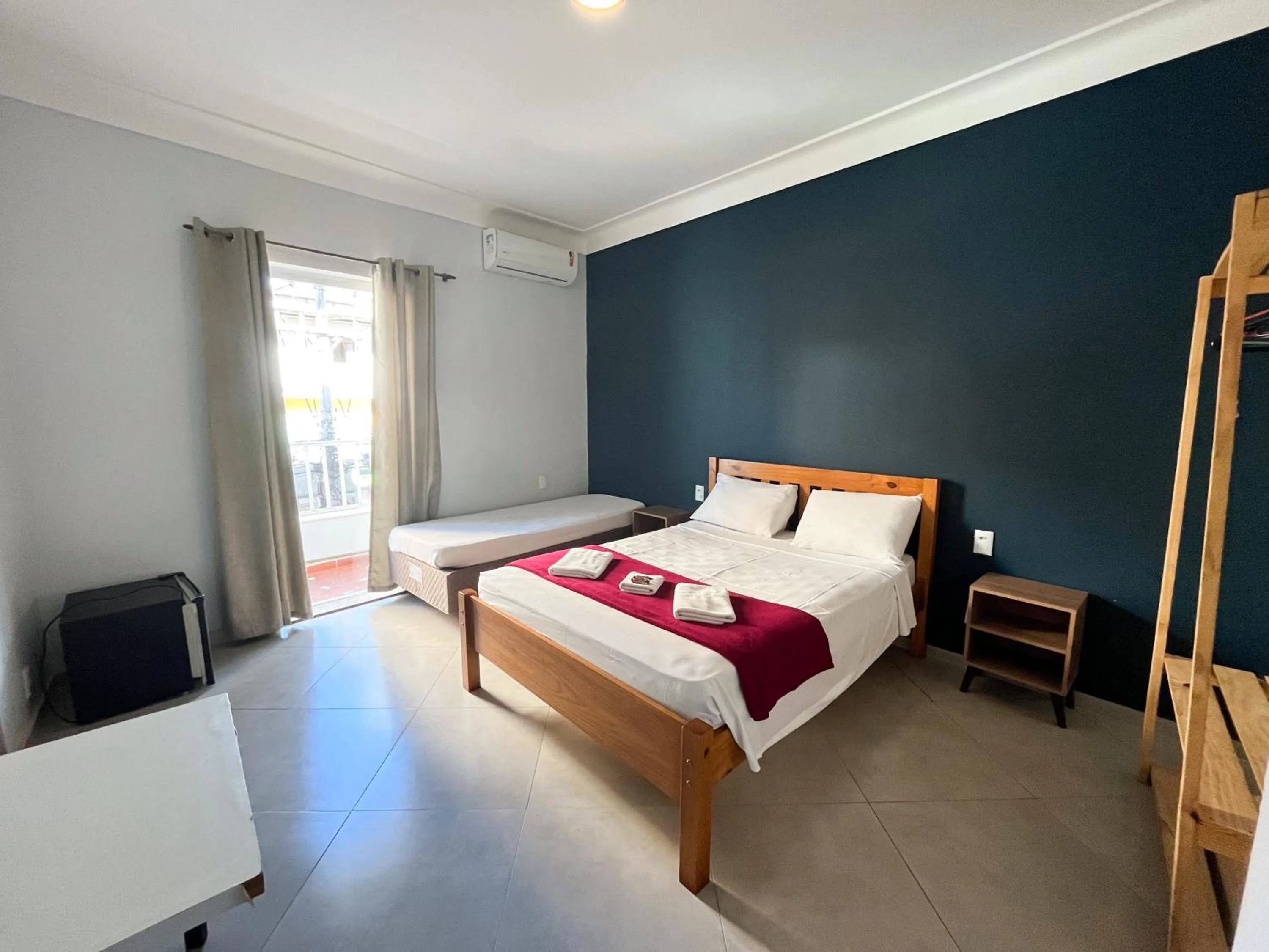 Bed in Pousada Vila Appia