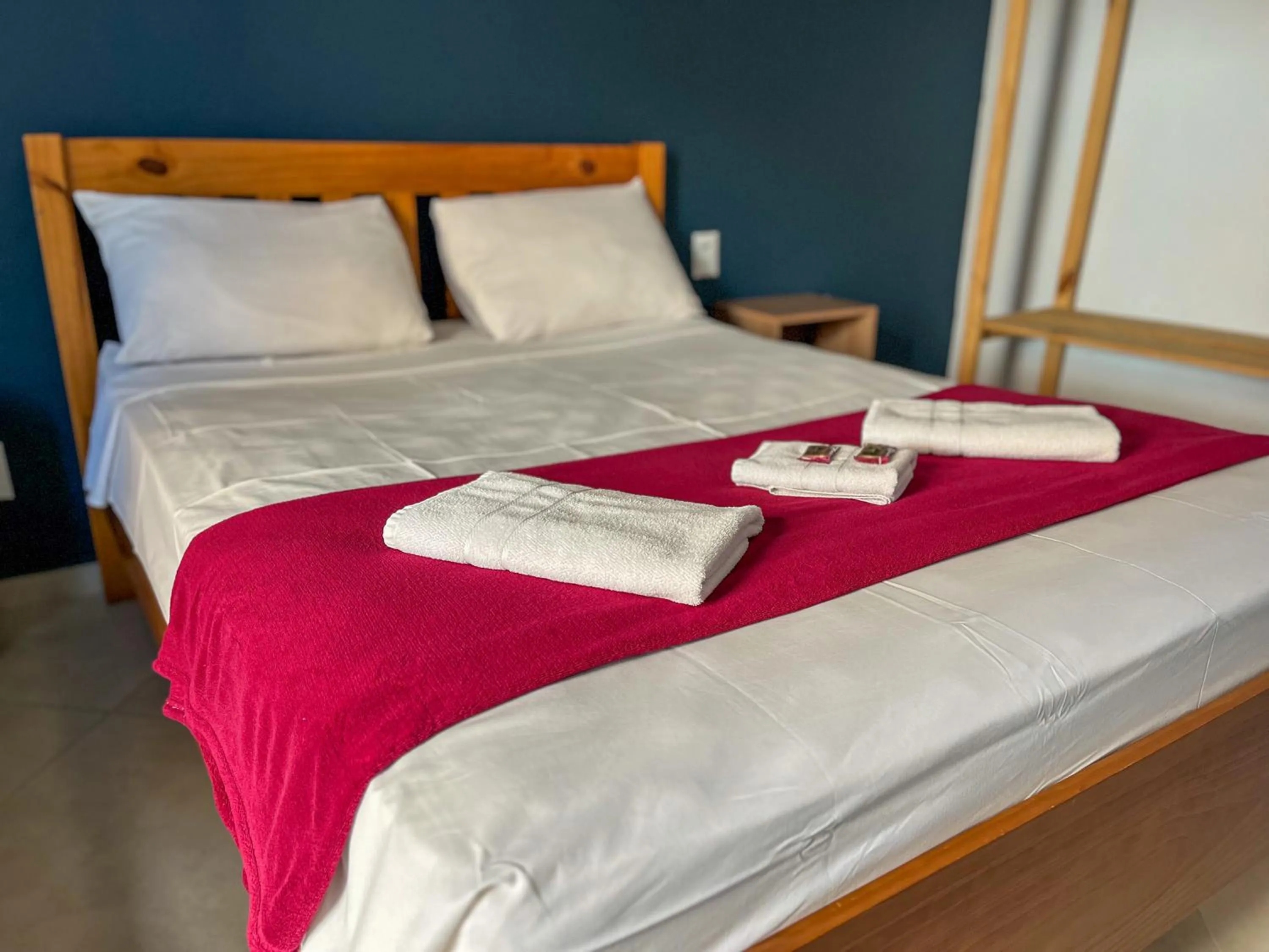 Bed in Pousada Vila Appia