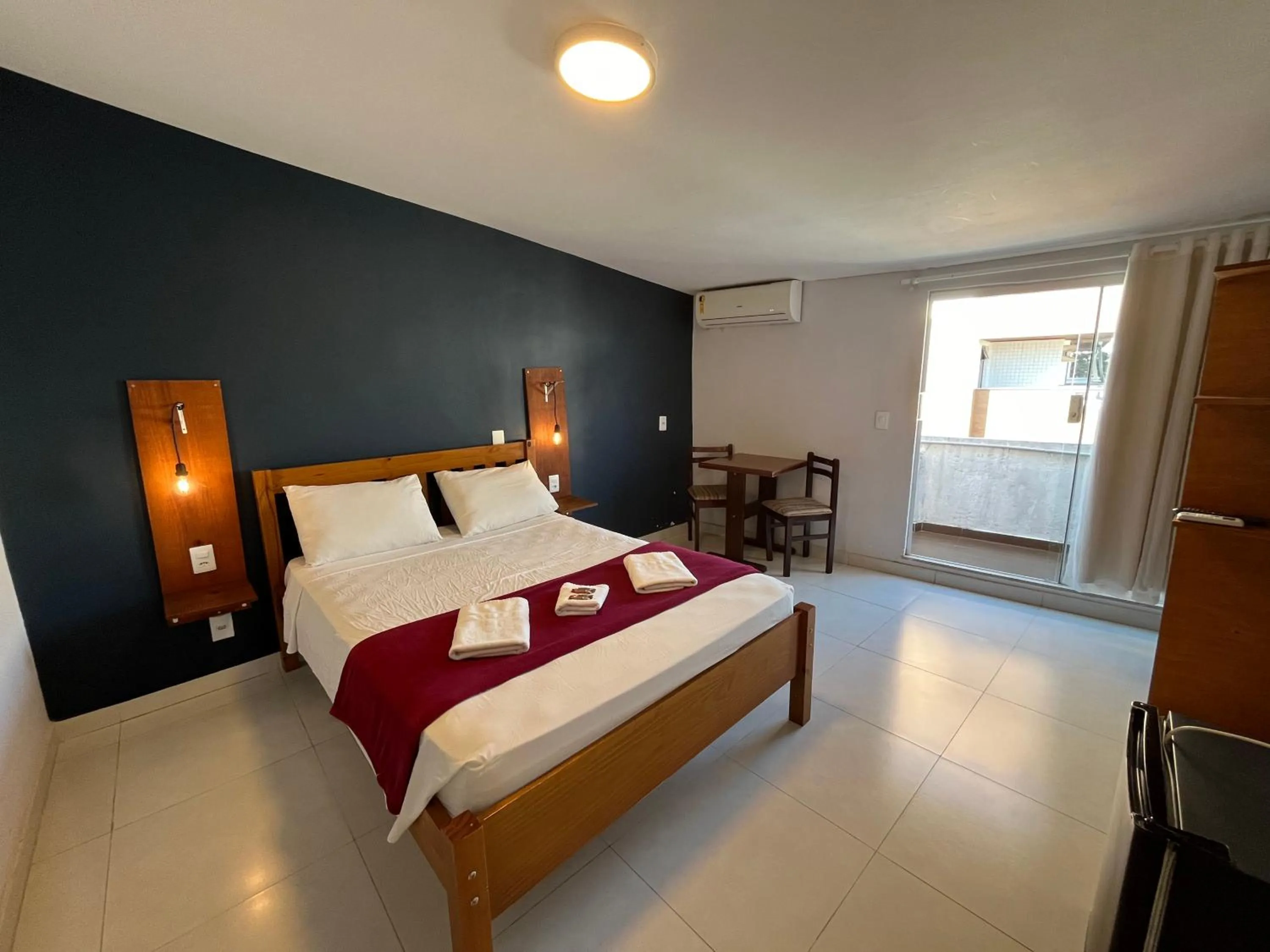 Bed in Pousada Vila Appia