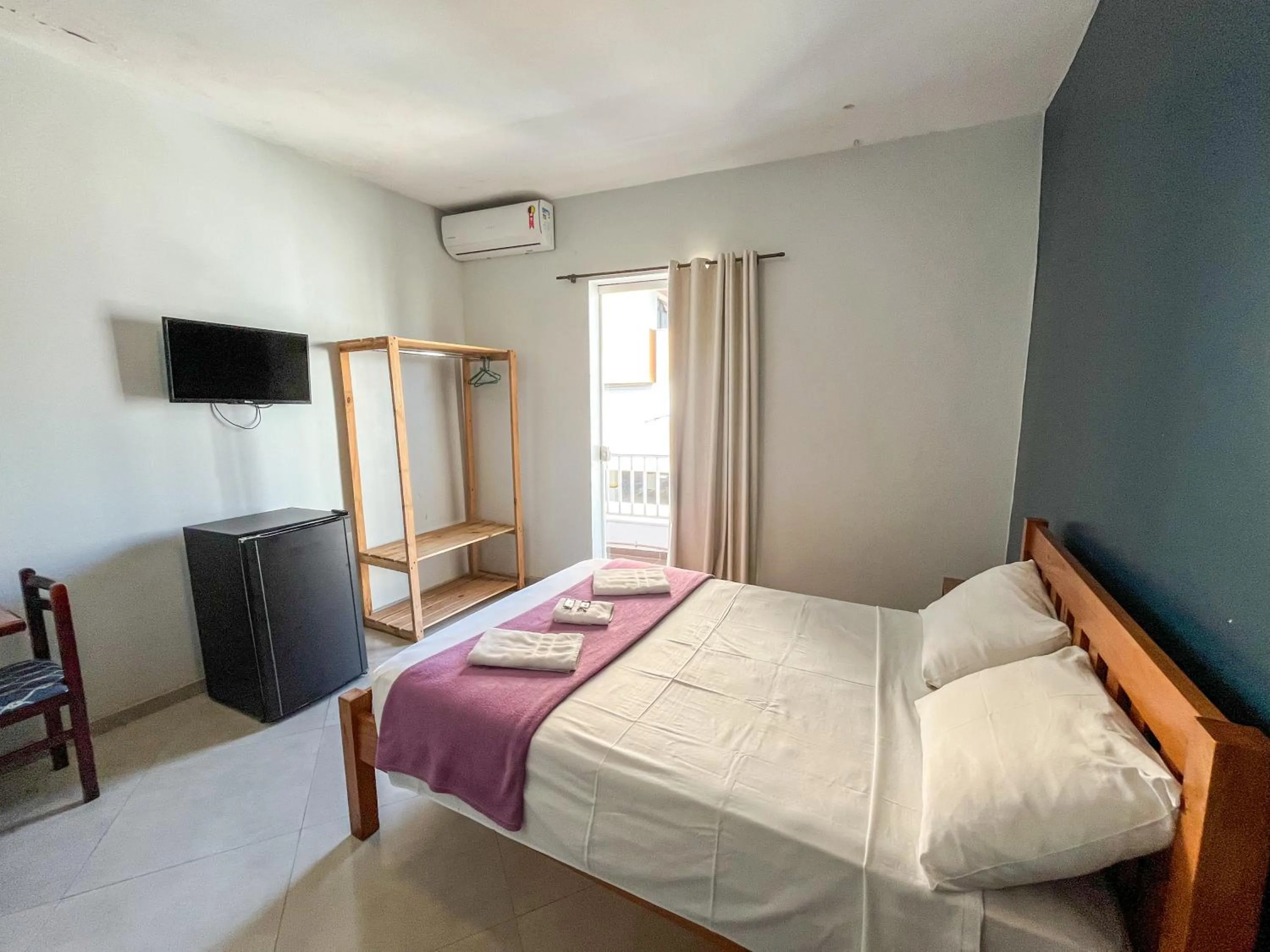 Bed in Pousada Vila Appia