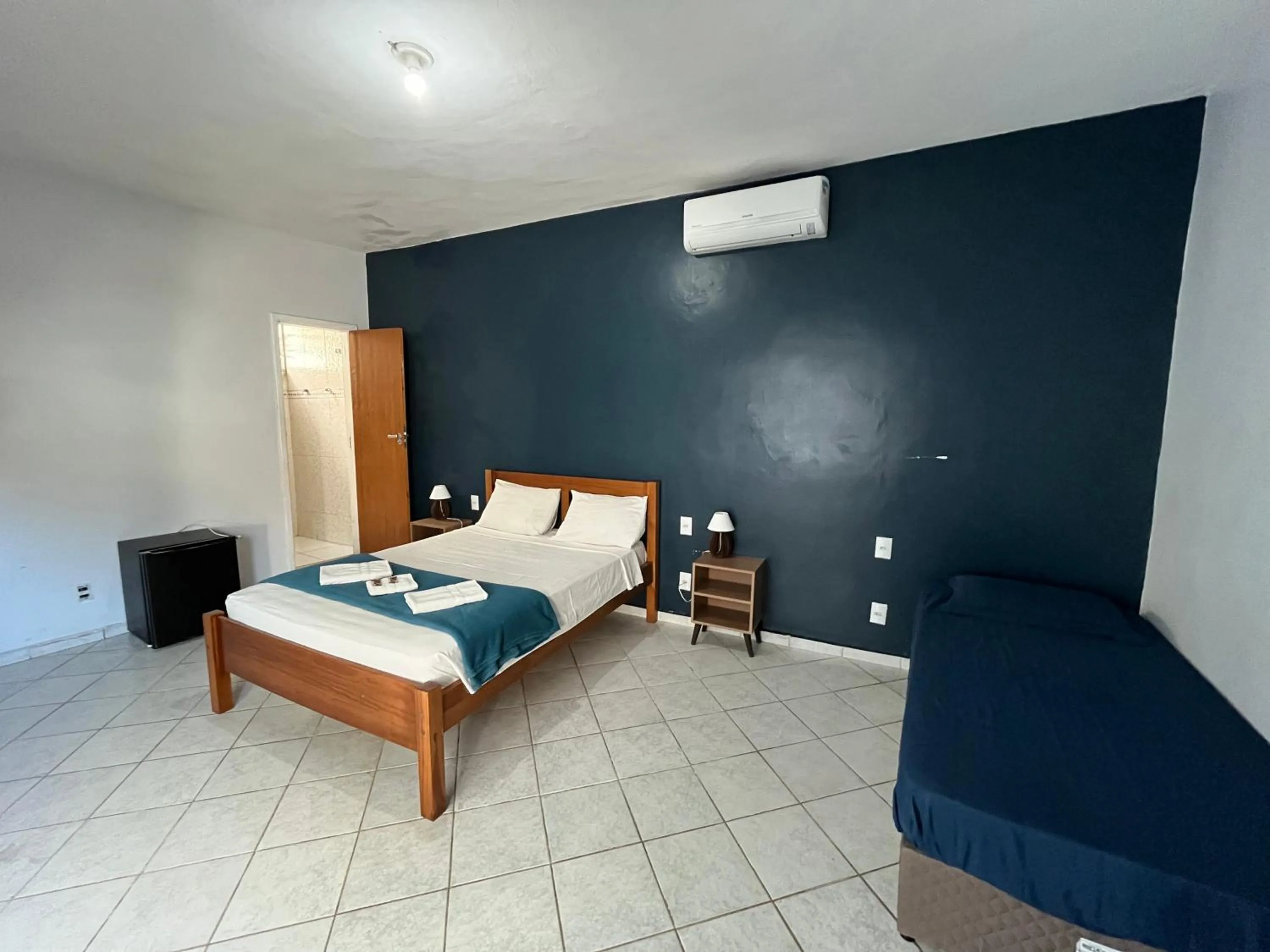 Bed in Pousada Vila Appia